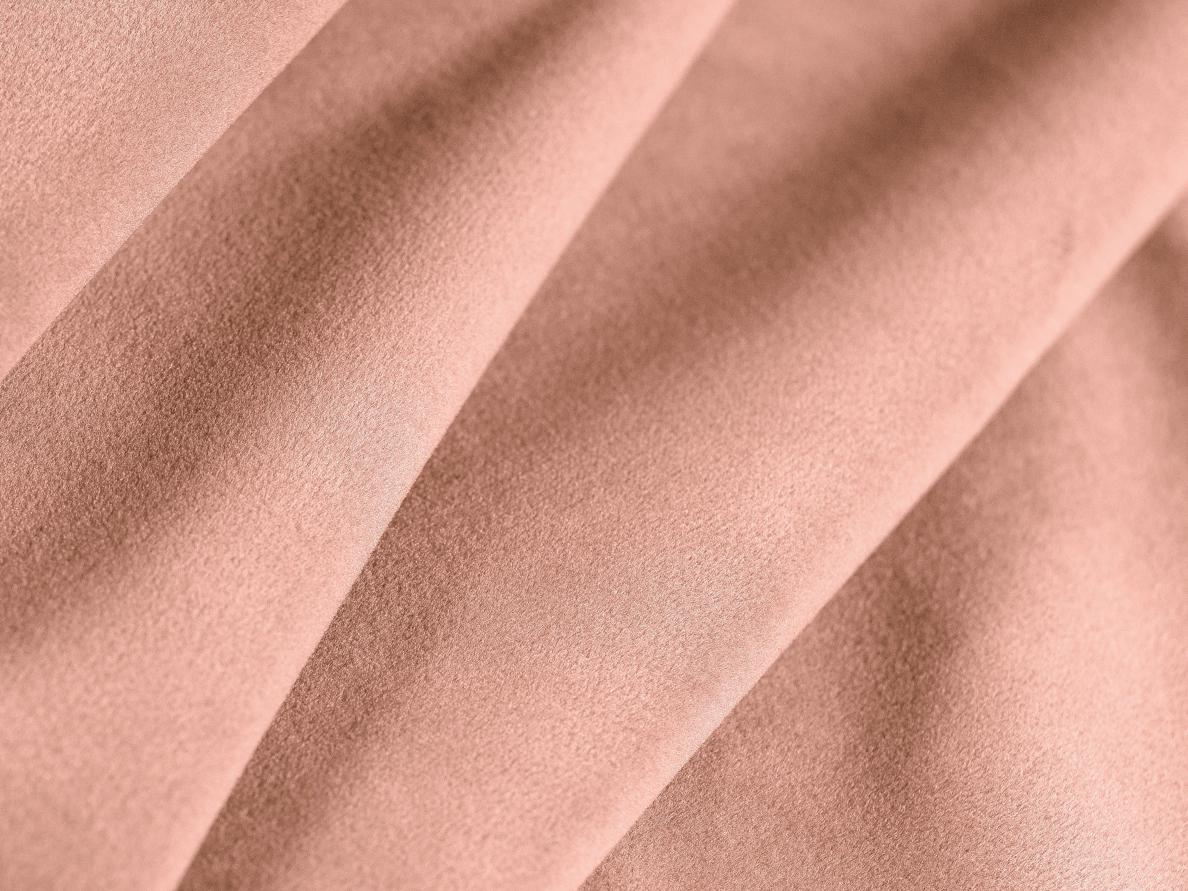 Fluwelen hoekbank rechts 3-zits KATE roze