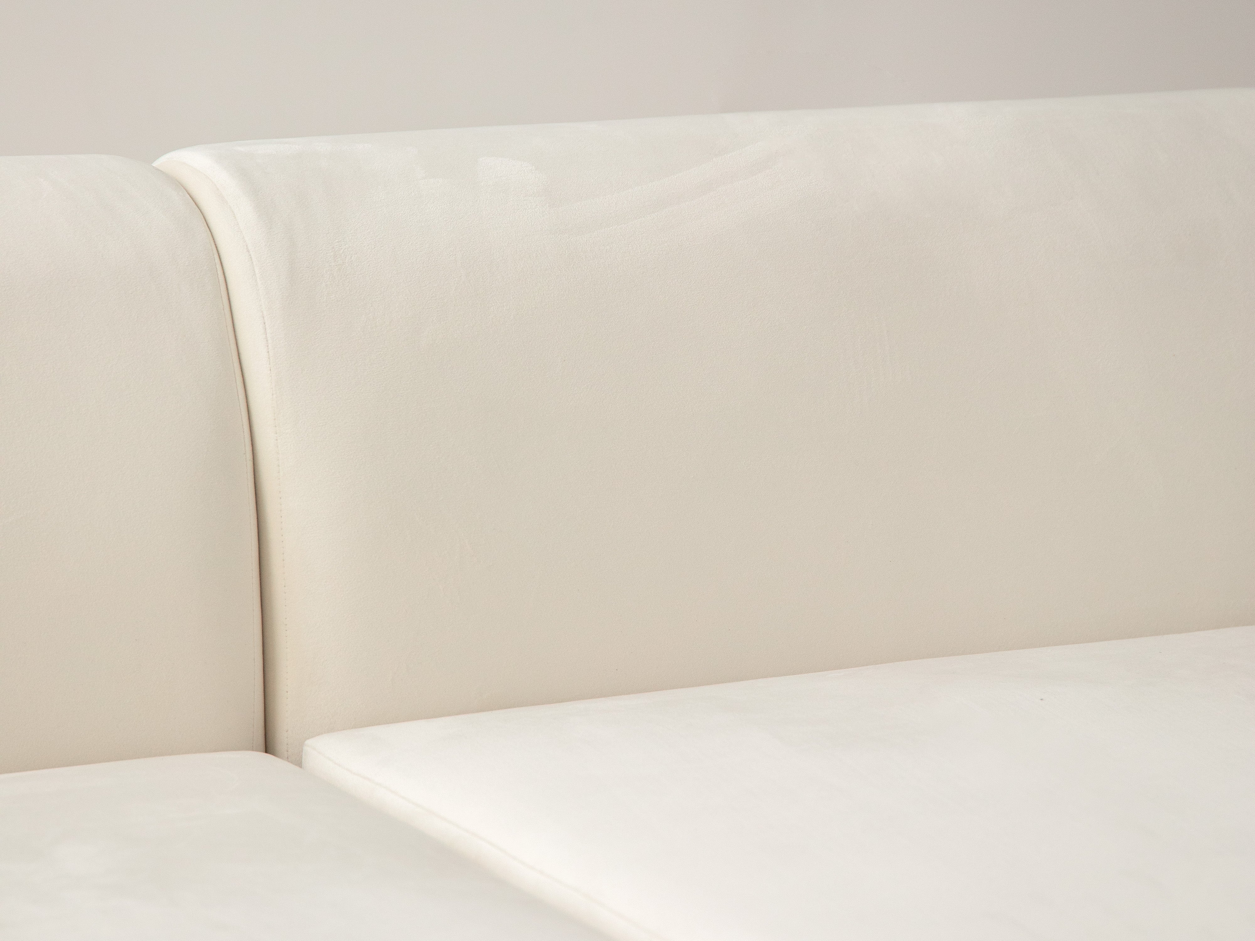 Sofa offene rechtsseitige 4-sitzige offene MILEY beige Chenille