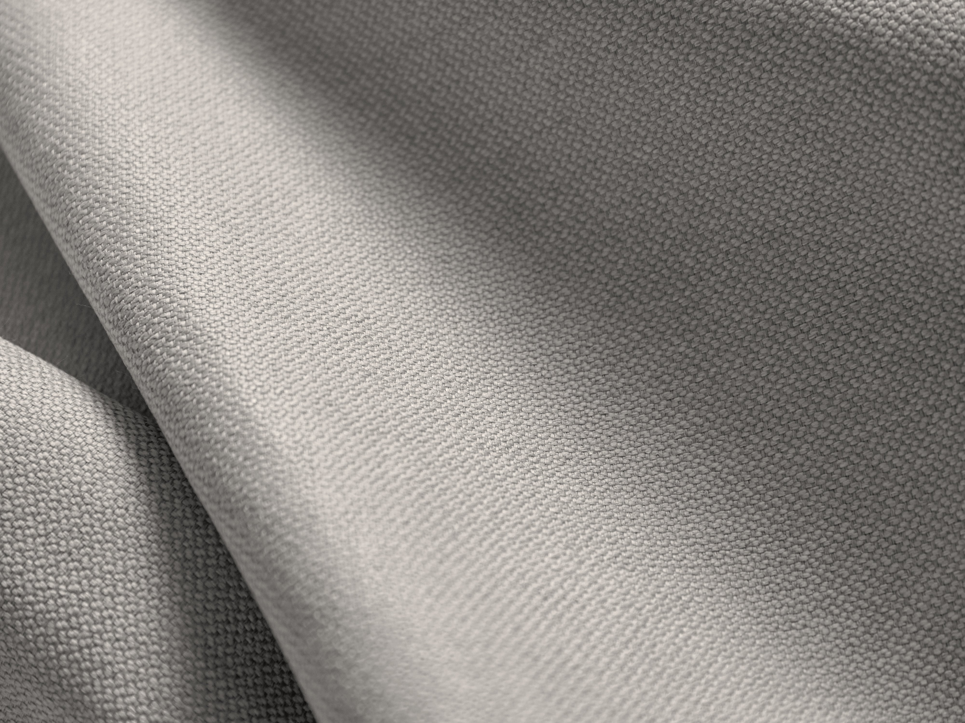 Links hoekbank voor 3 personen JODIE lichtgrijs