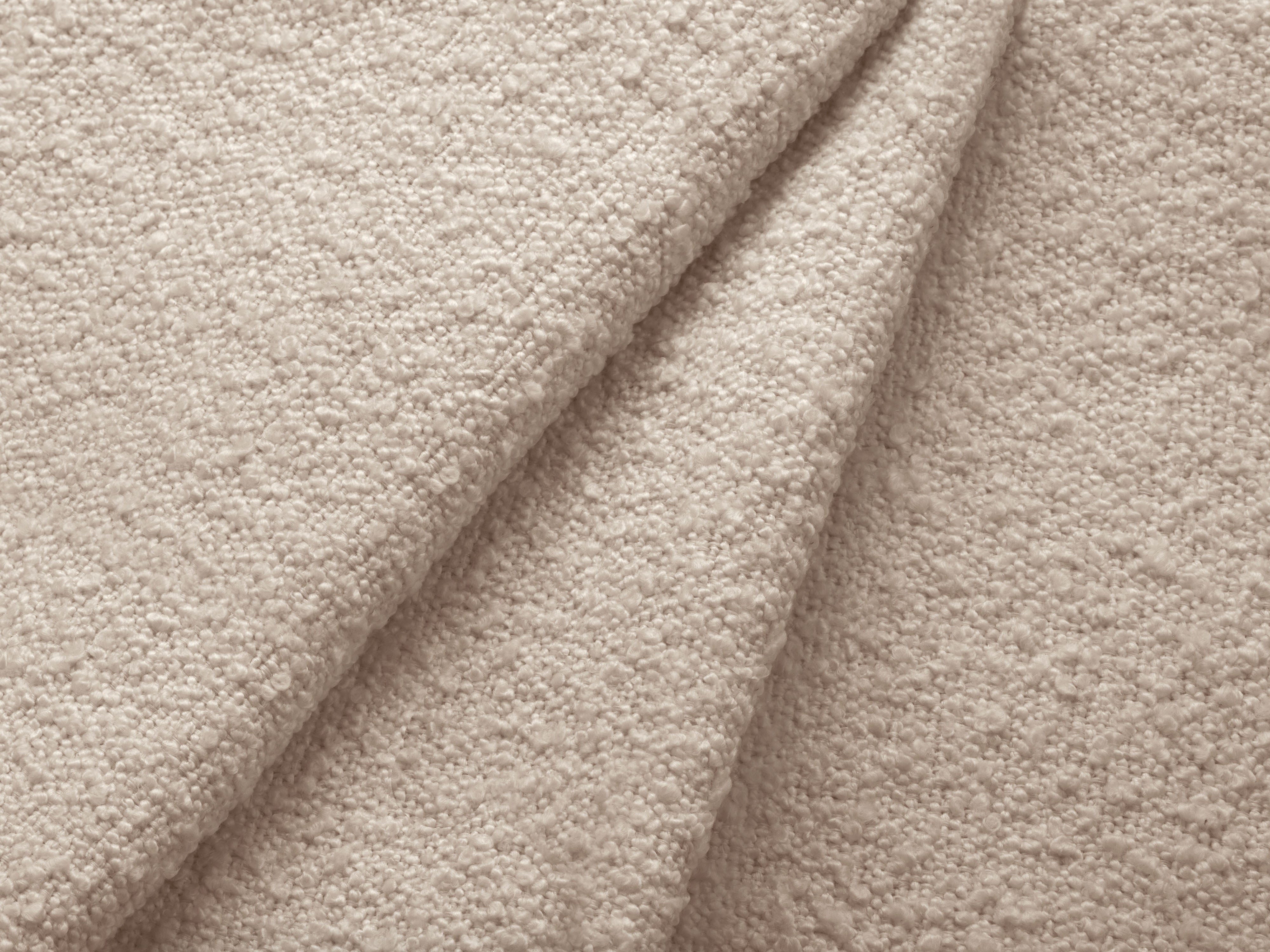 Links hoekbank voor 4 personen KATE beige boucle