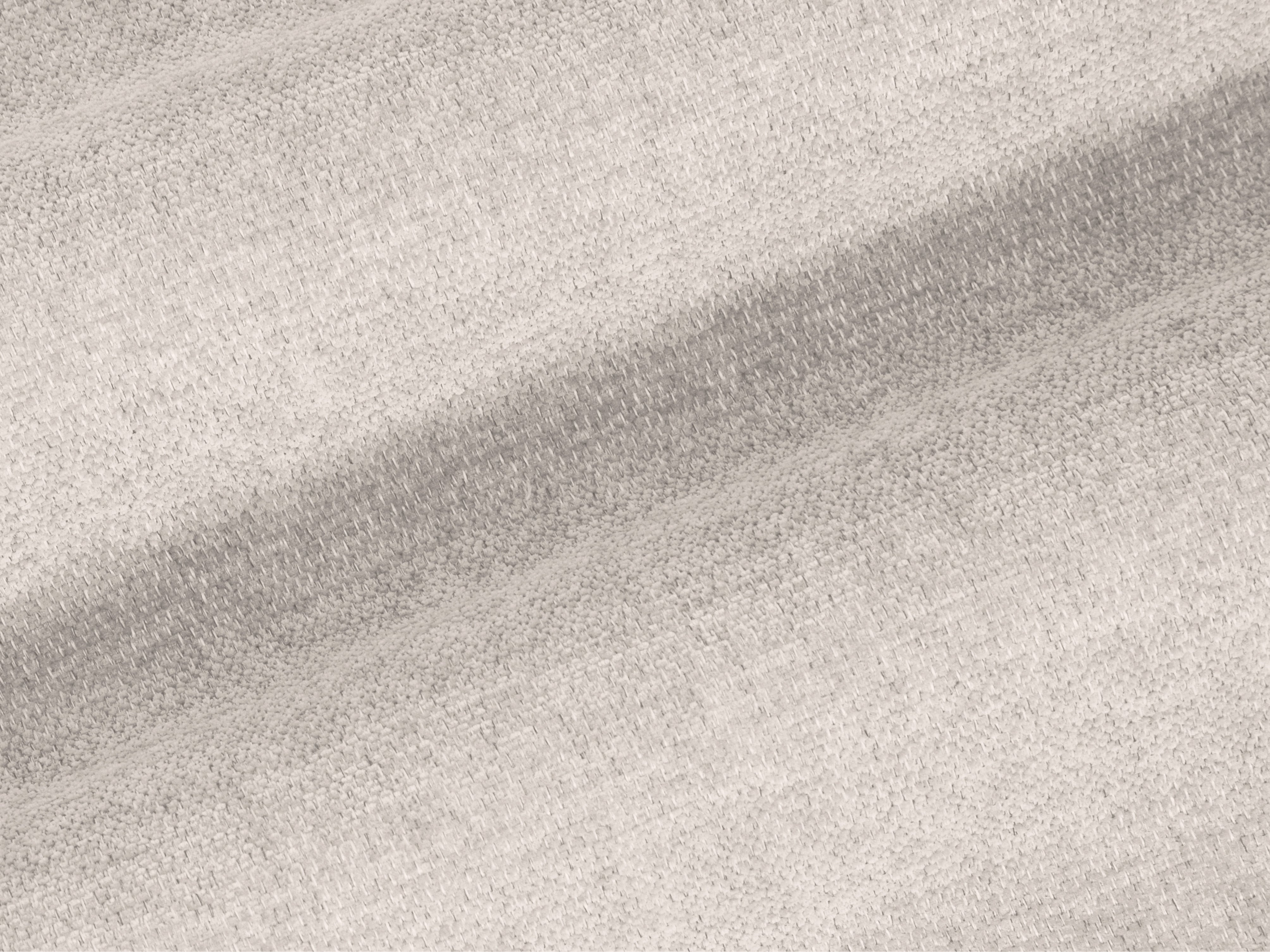 L-vormige linkerhoekbank BEMY beige chenille