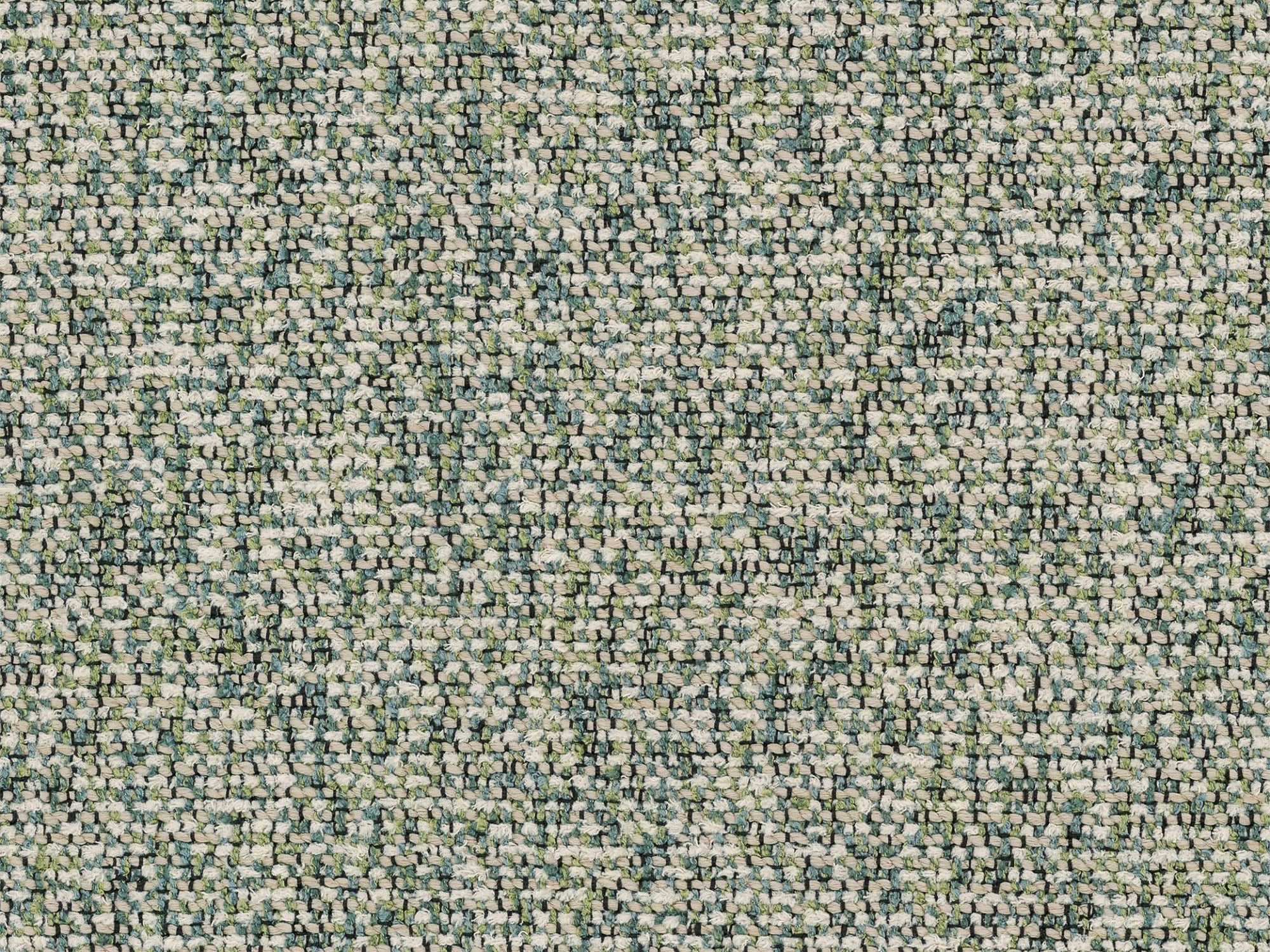 Right-facing 4-seater corner sofa KATE light green mélange