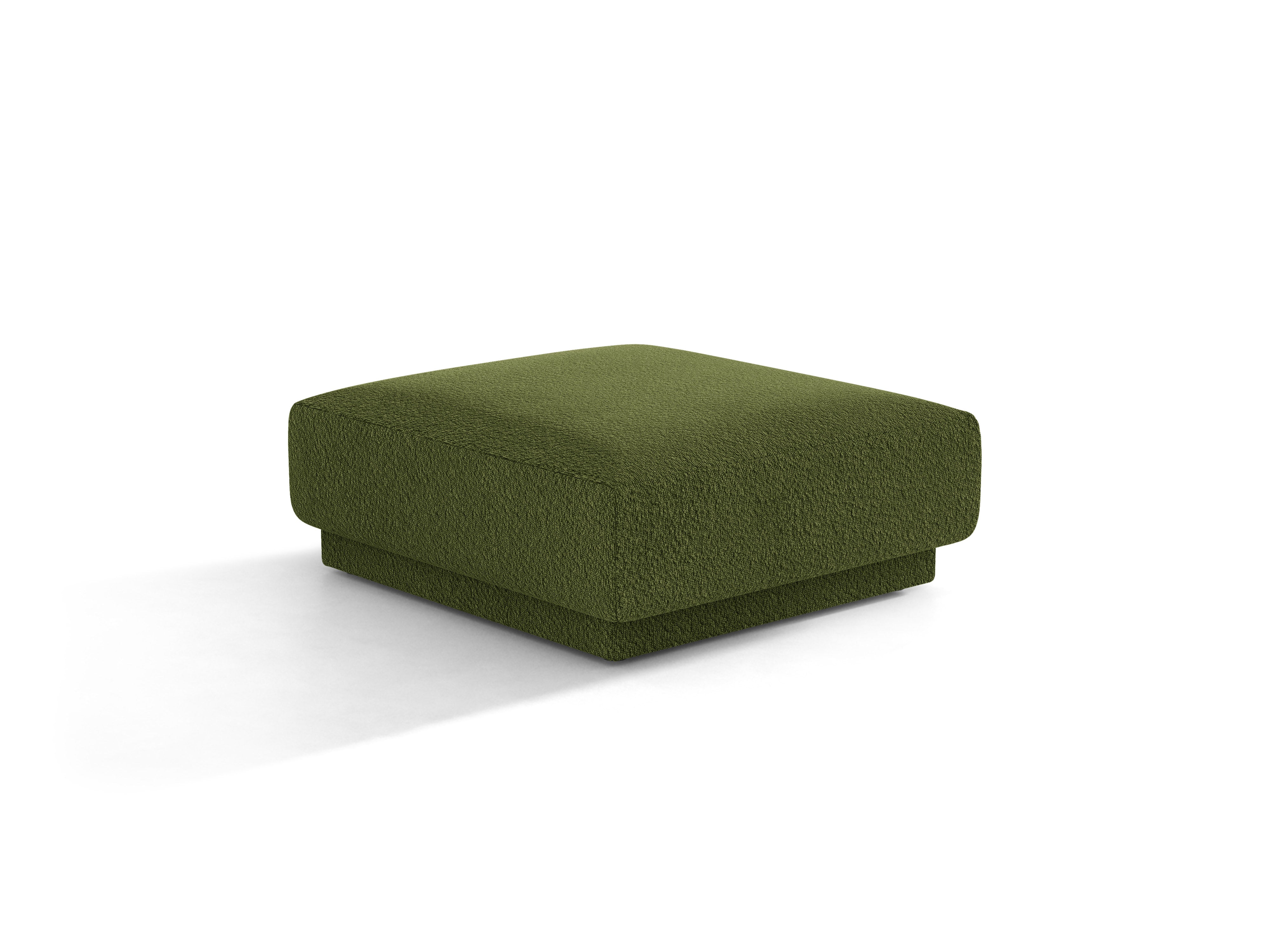 Puf MILEY groene boucle