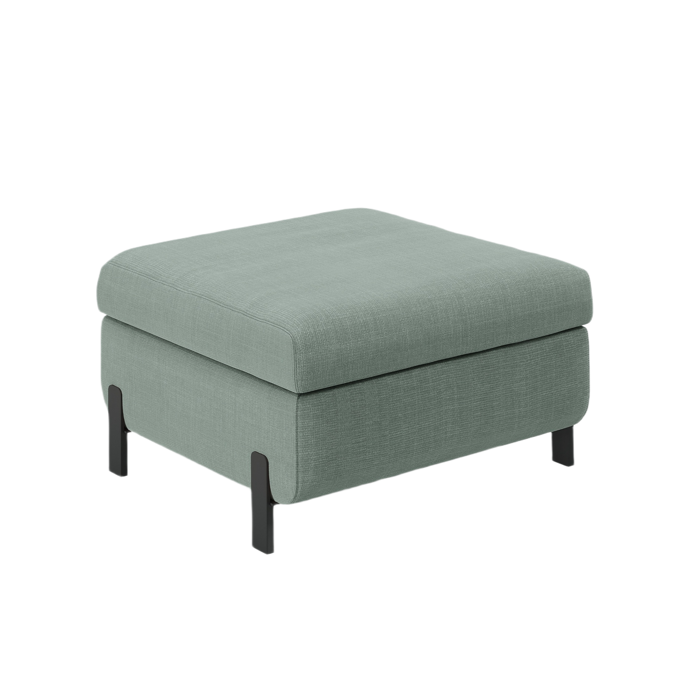 Puf met opbergruimte GLORIA mintgroen szenil