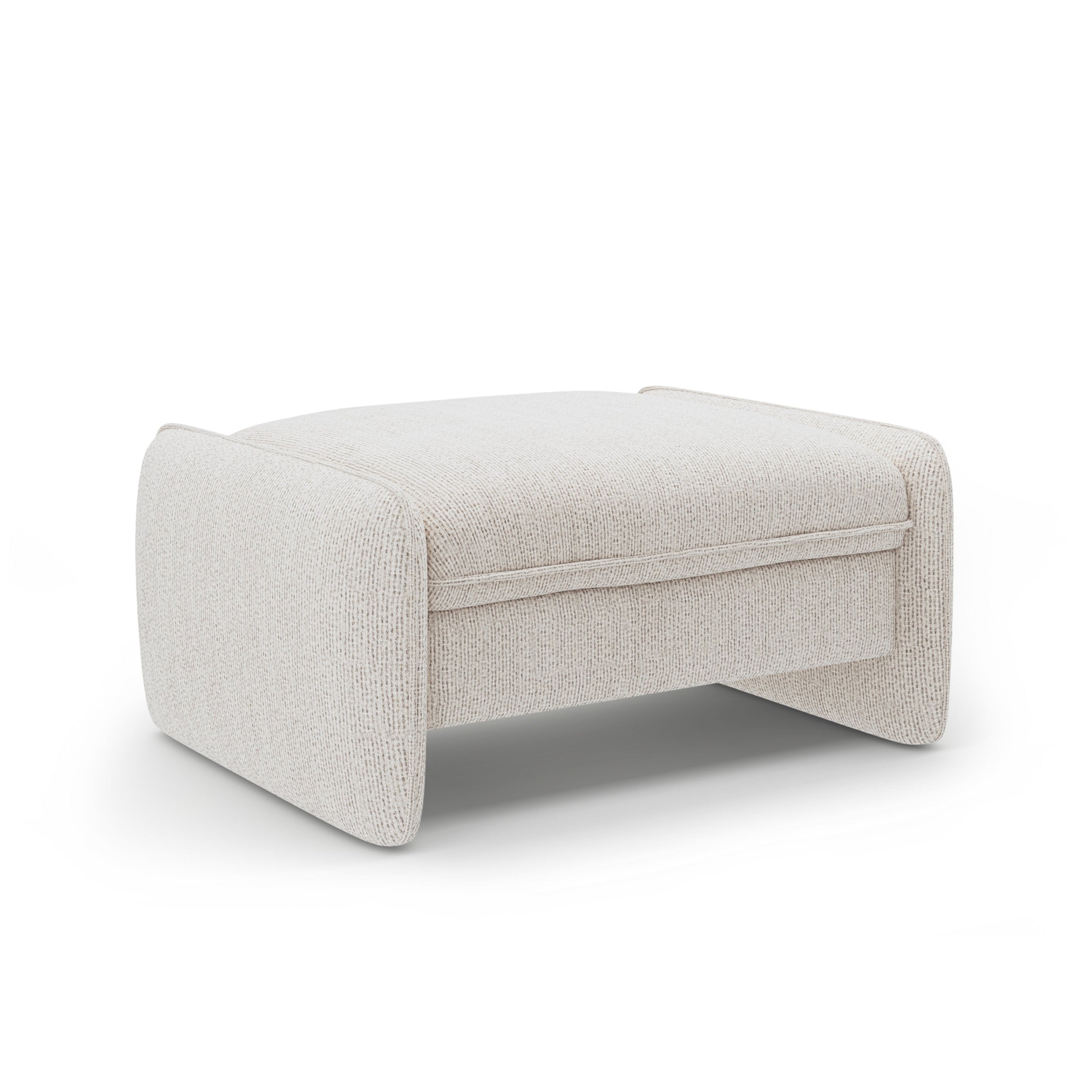 Puf GEORGIA beige chenille
