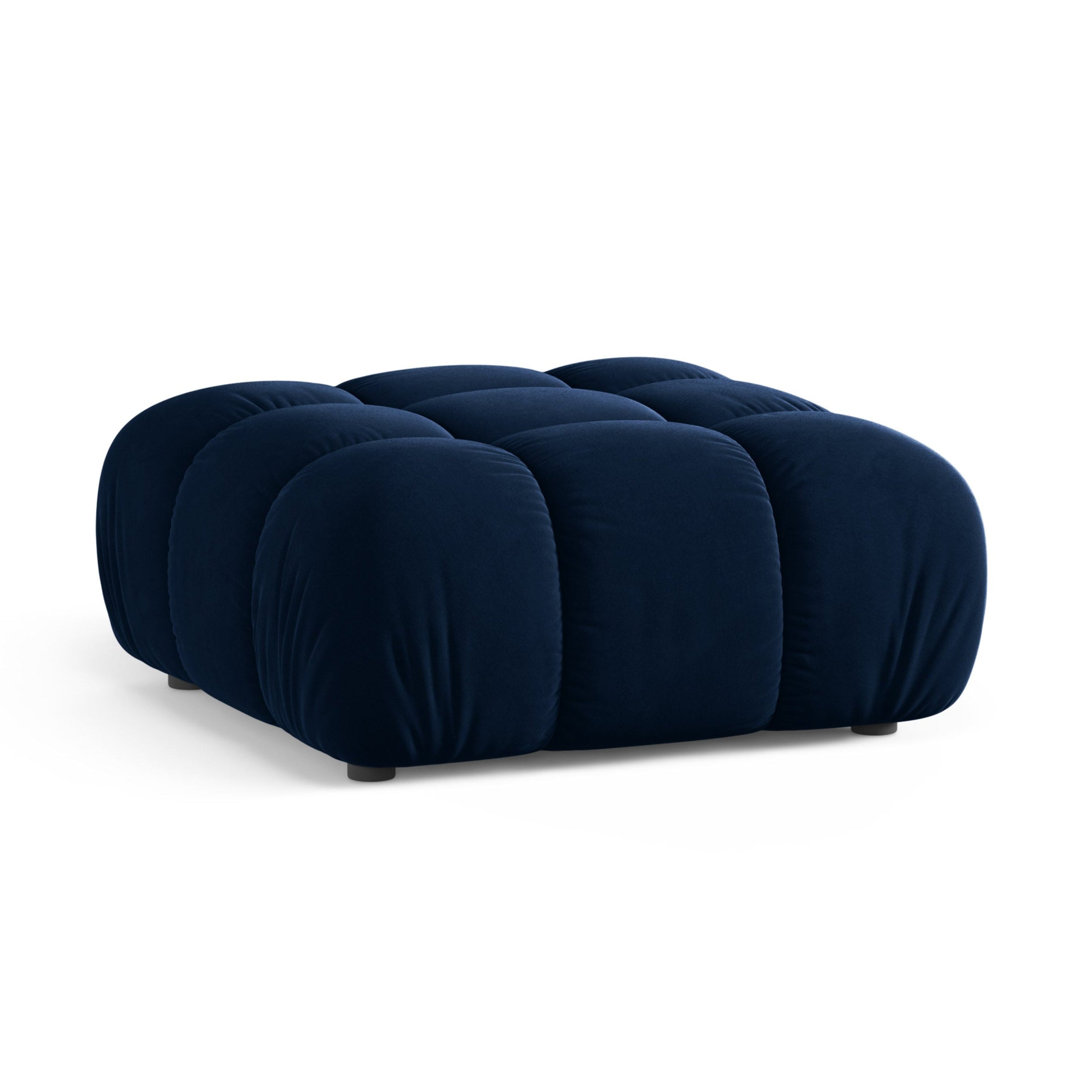 Puf / fluwelen module BELLIS koninklijk blauw