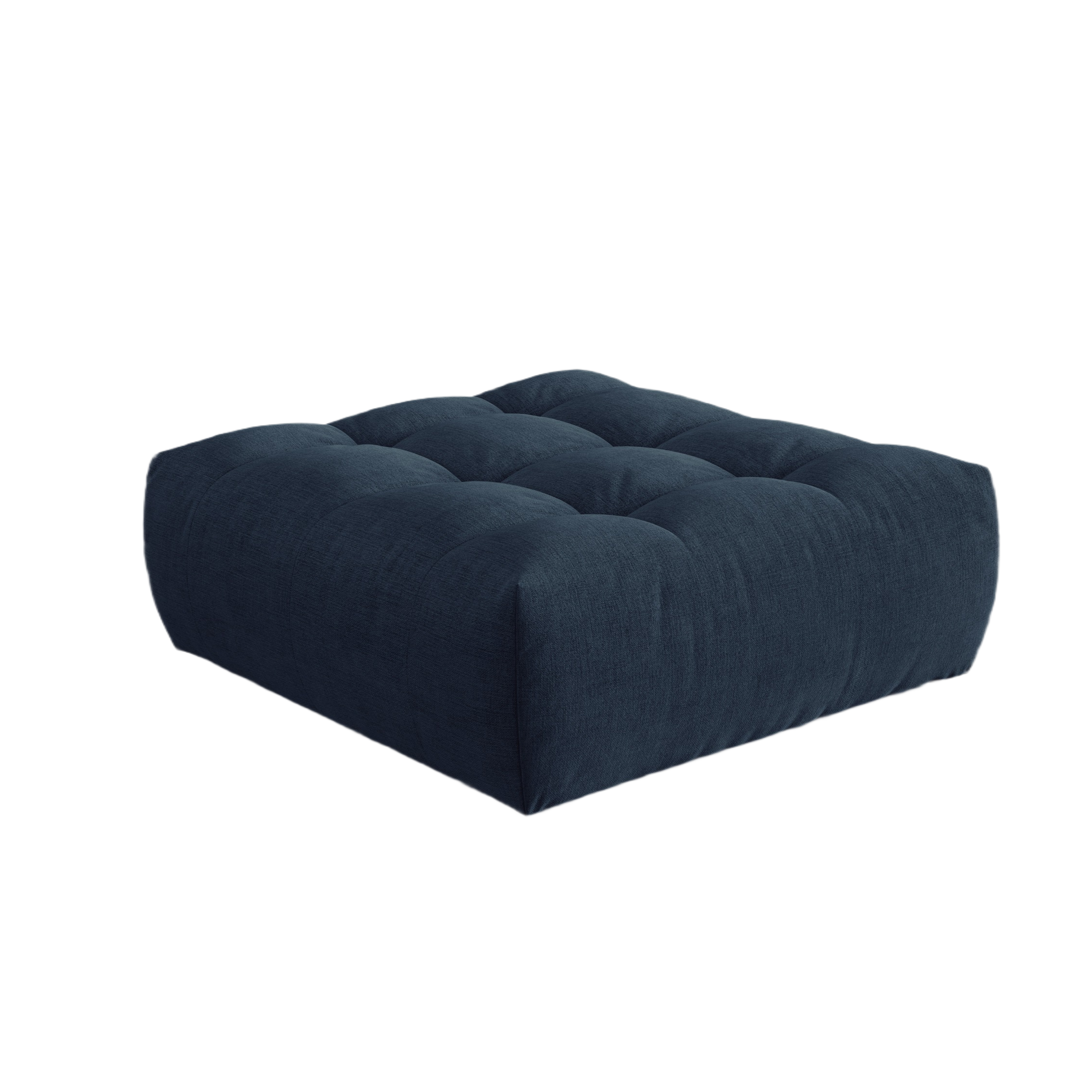 Puf BLOOM donkerblauw szenil