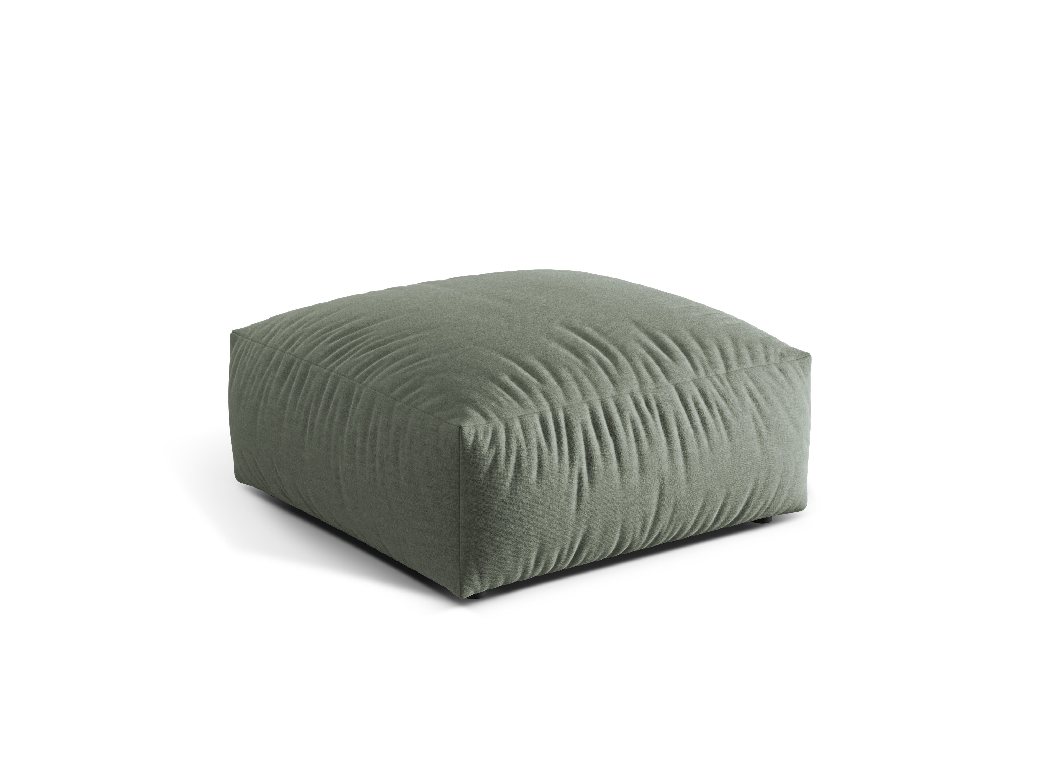 Green olive martin pouf