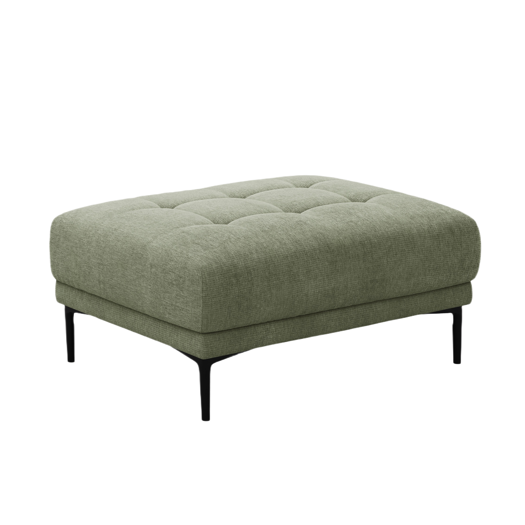 BEMY Olive Chenille Pouf