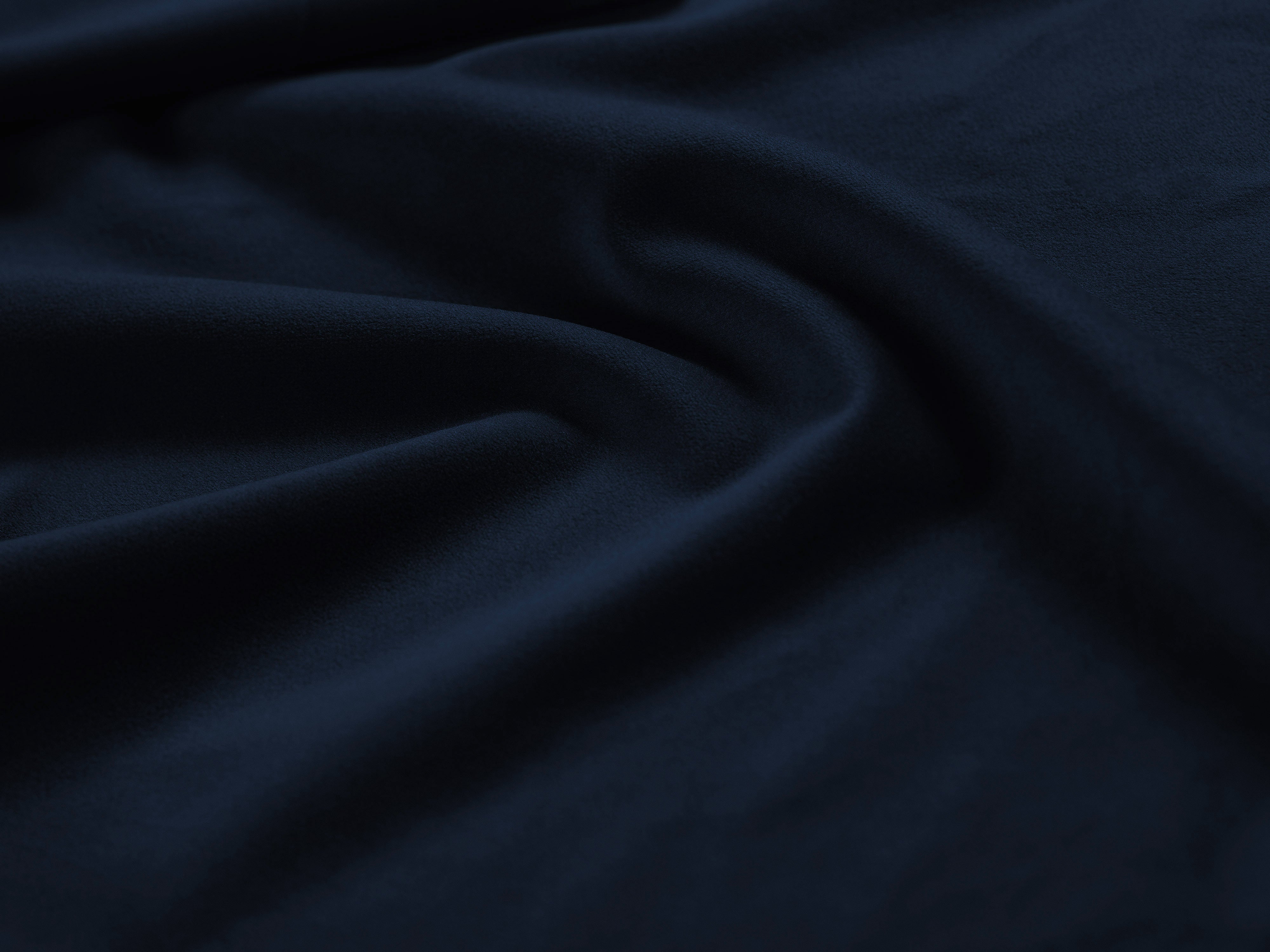 Velvet Right-Hand Corner Sofa Bed PUMA Royal Blue