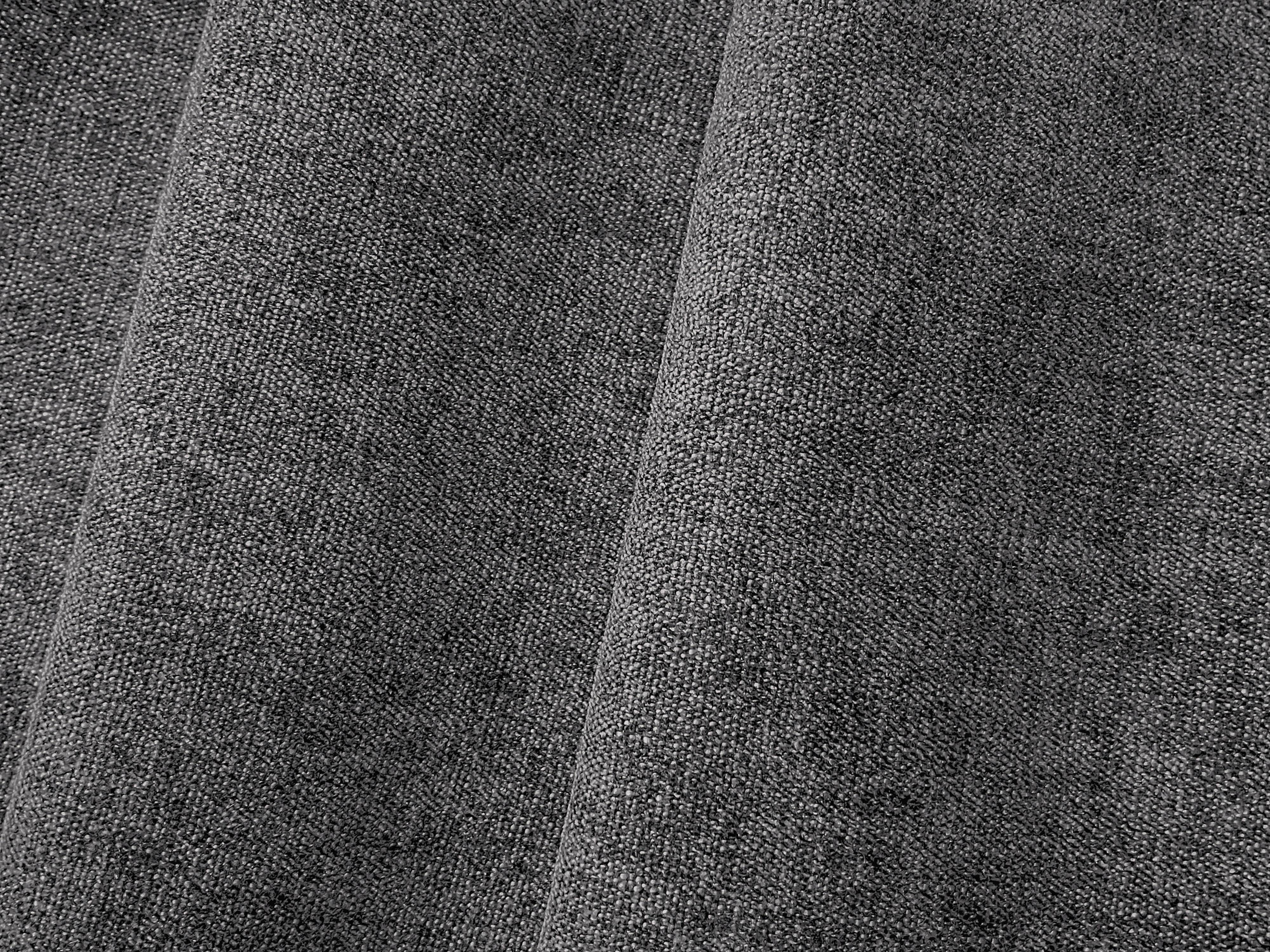 Modulaire hoekbank voor 4 personen rechts BLOOM grijs chenille