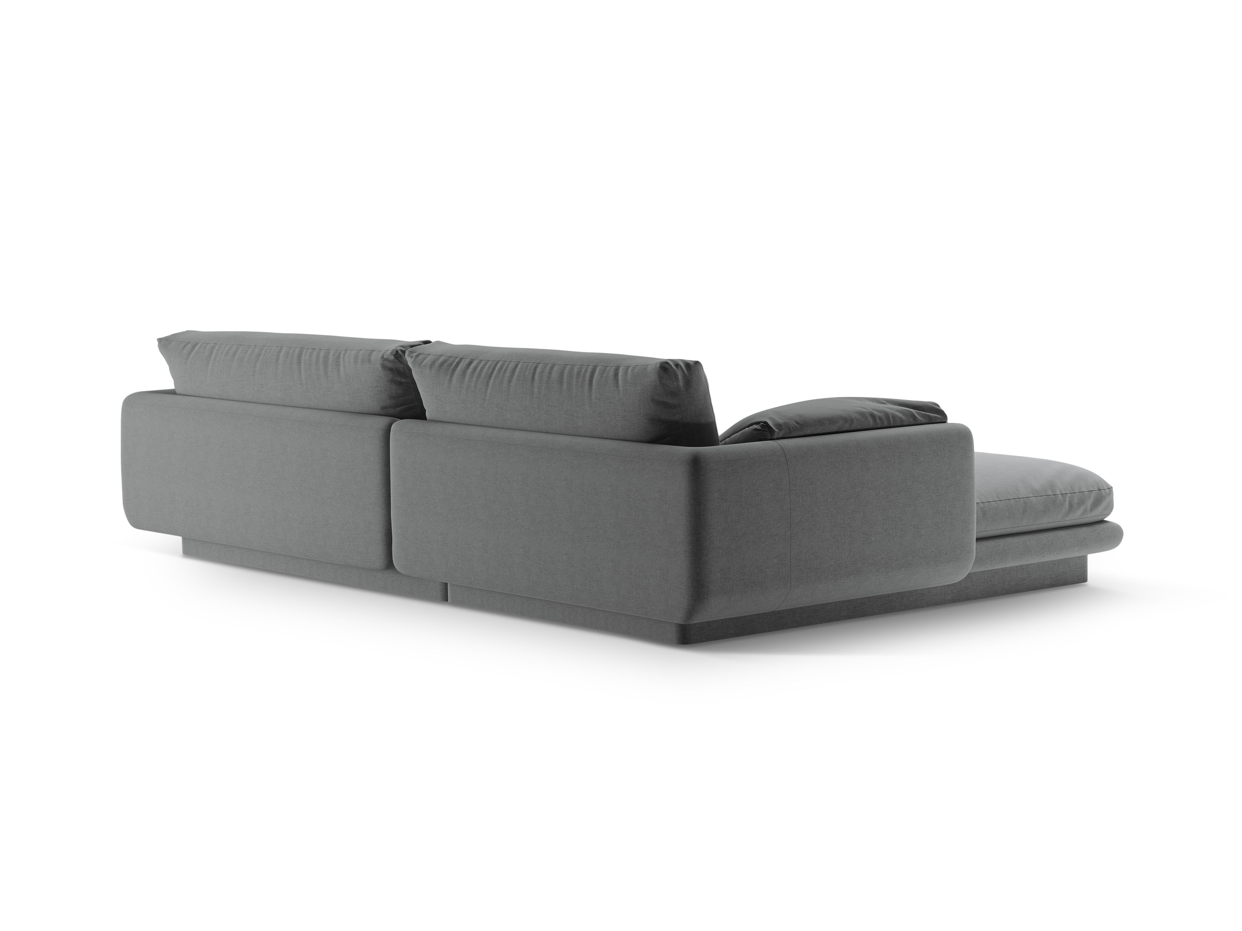 Right-sided corner of 4-person Torino dark gray