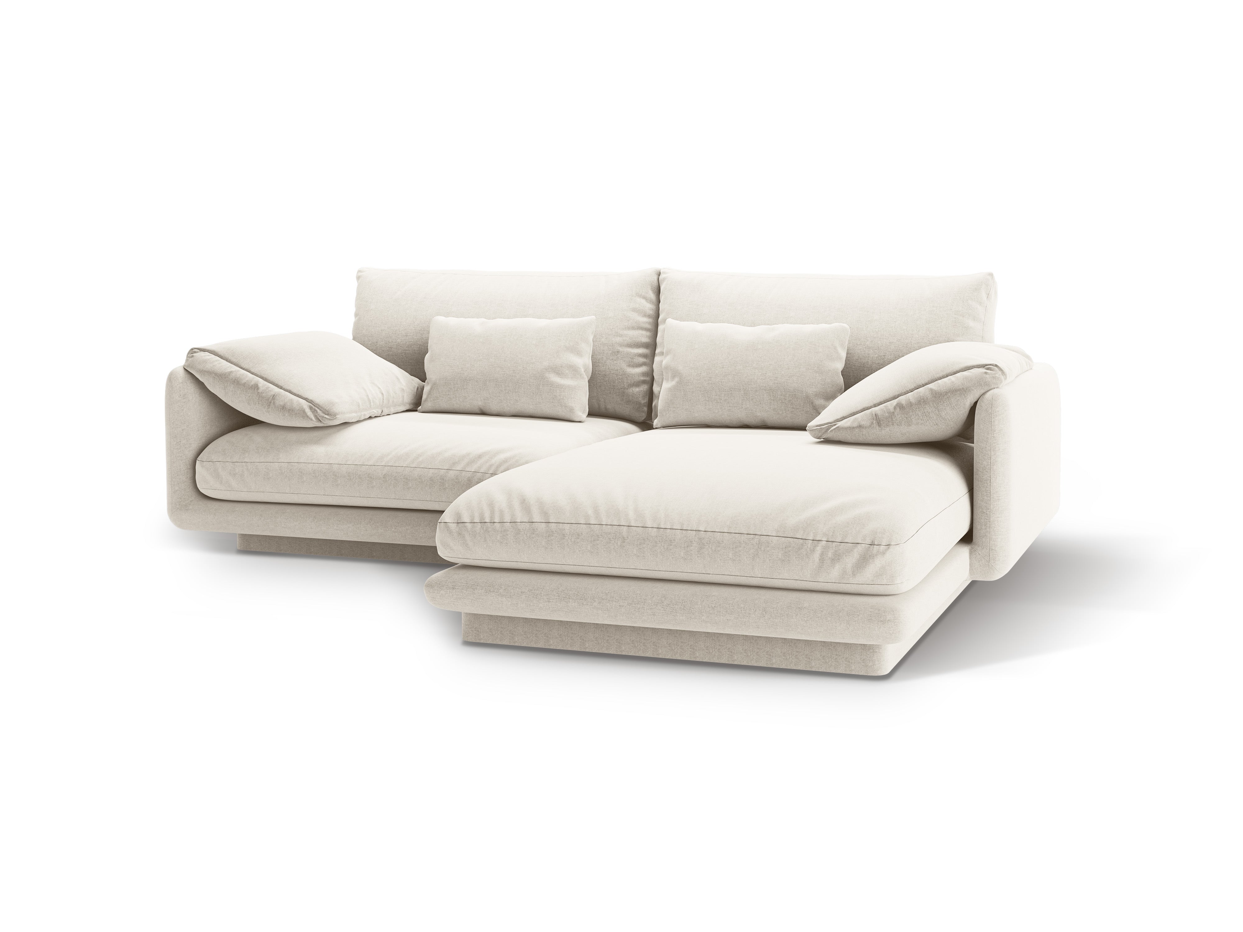 Rechtshänder 3-Personen-Eck-Turin-Elfenbein