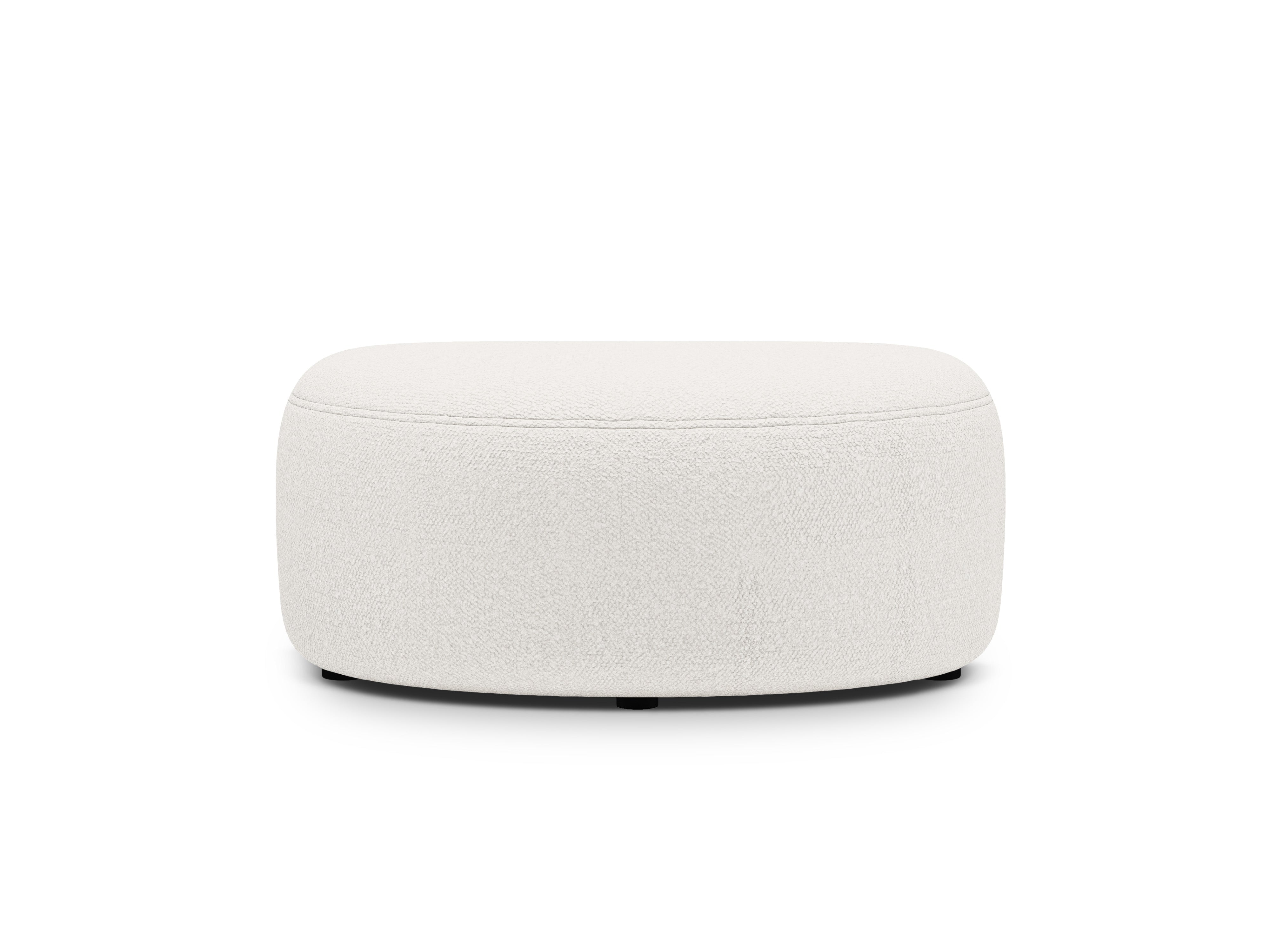 Pouf KATE white boucle