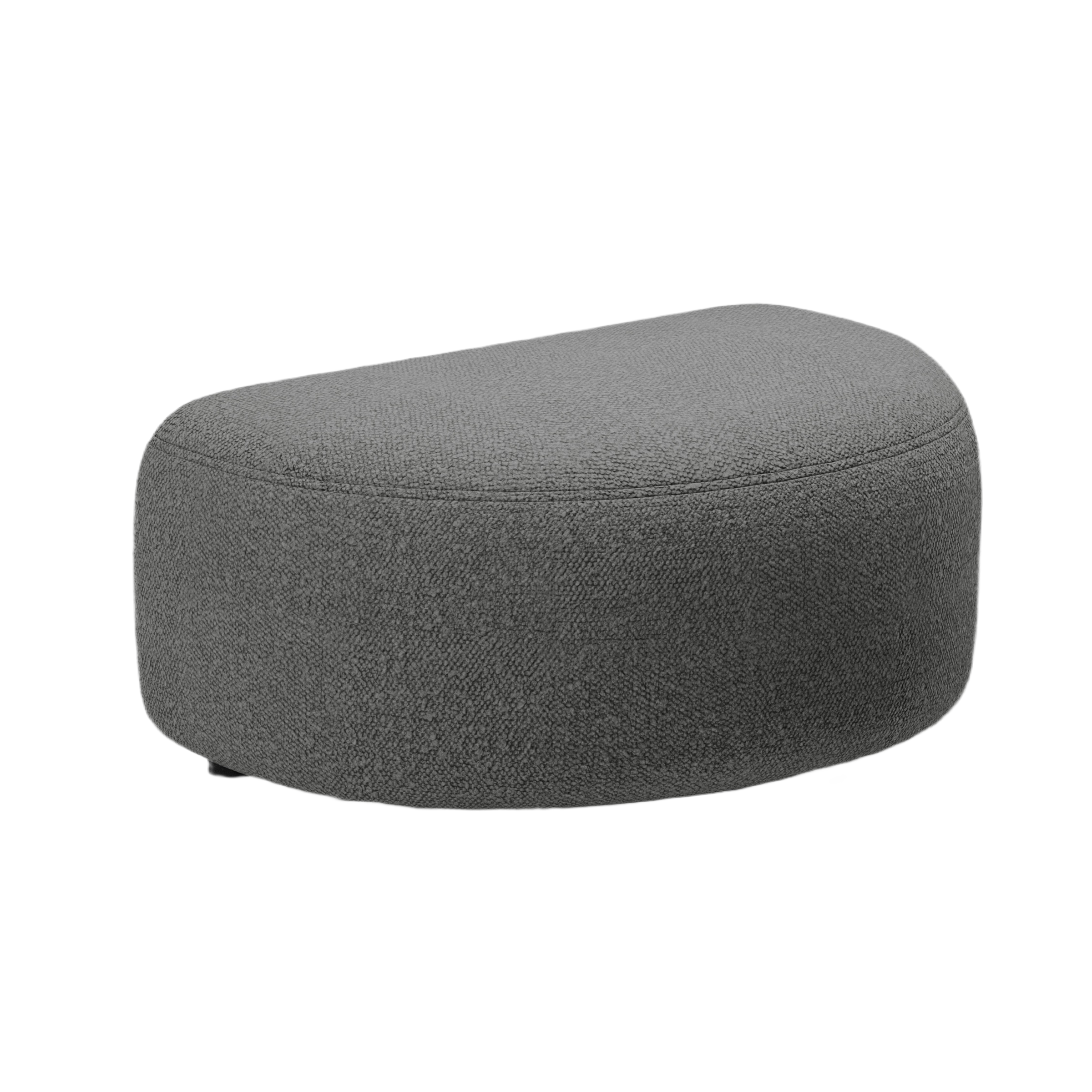 Pouf KATE dark gray boucle