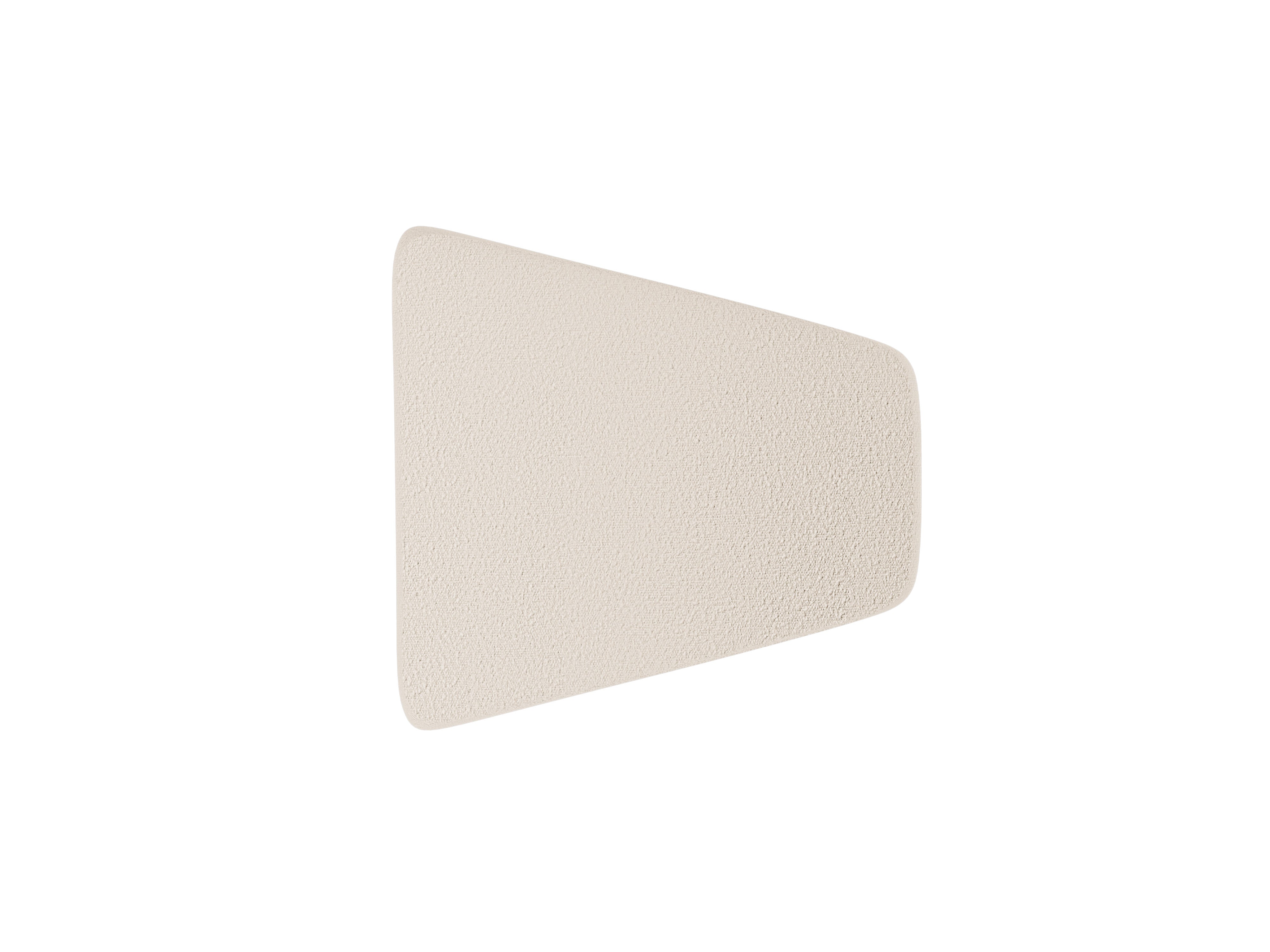 Pouf / module MILEY beige boucle