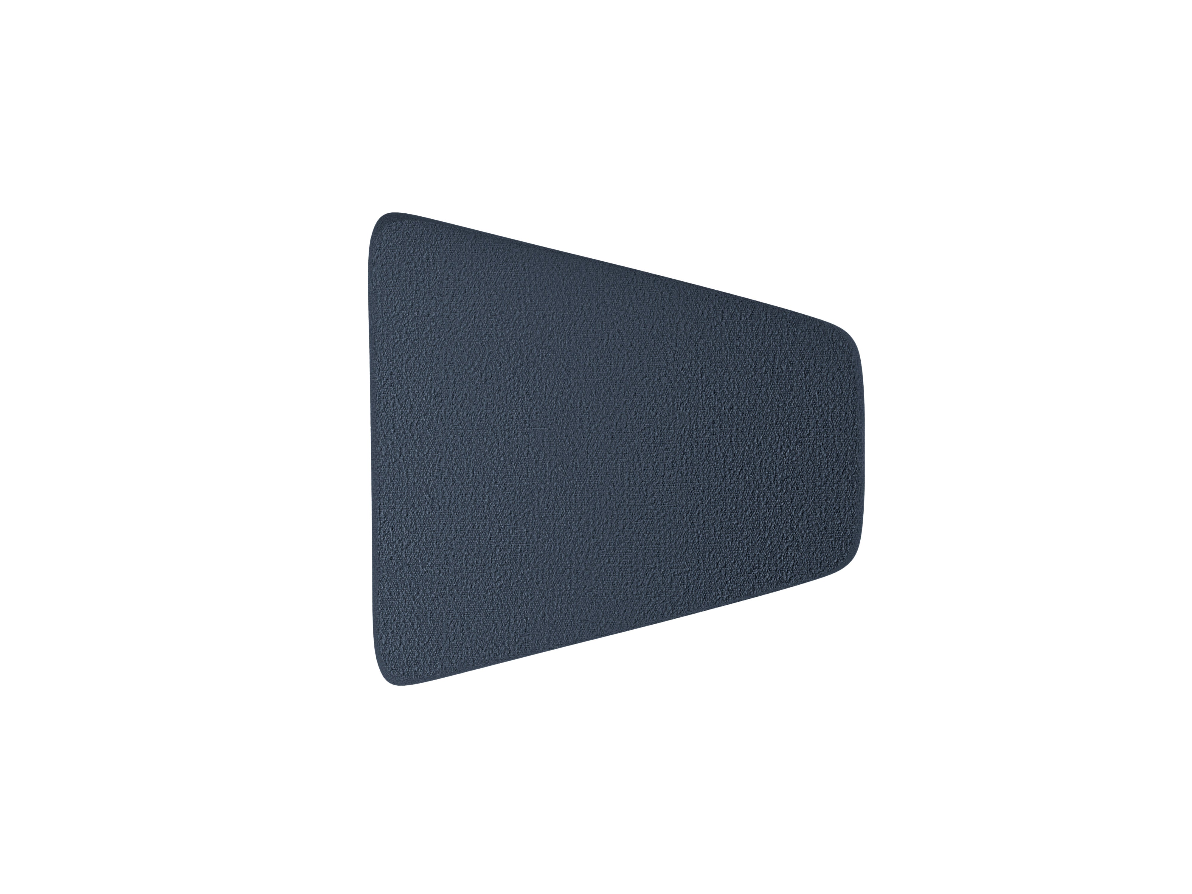 Pouf / Modul MILEY dunkelblau Boucle