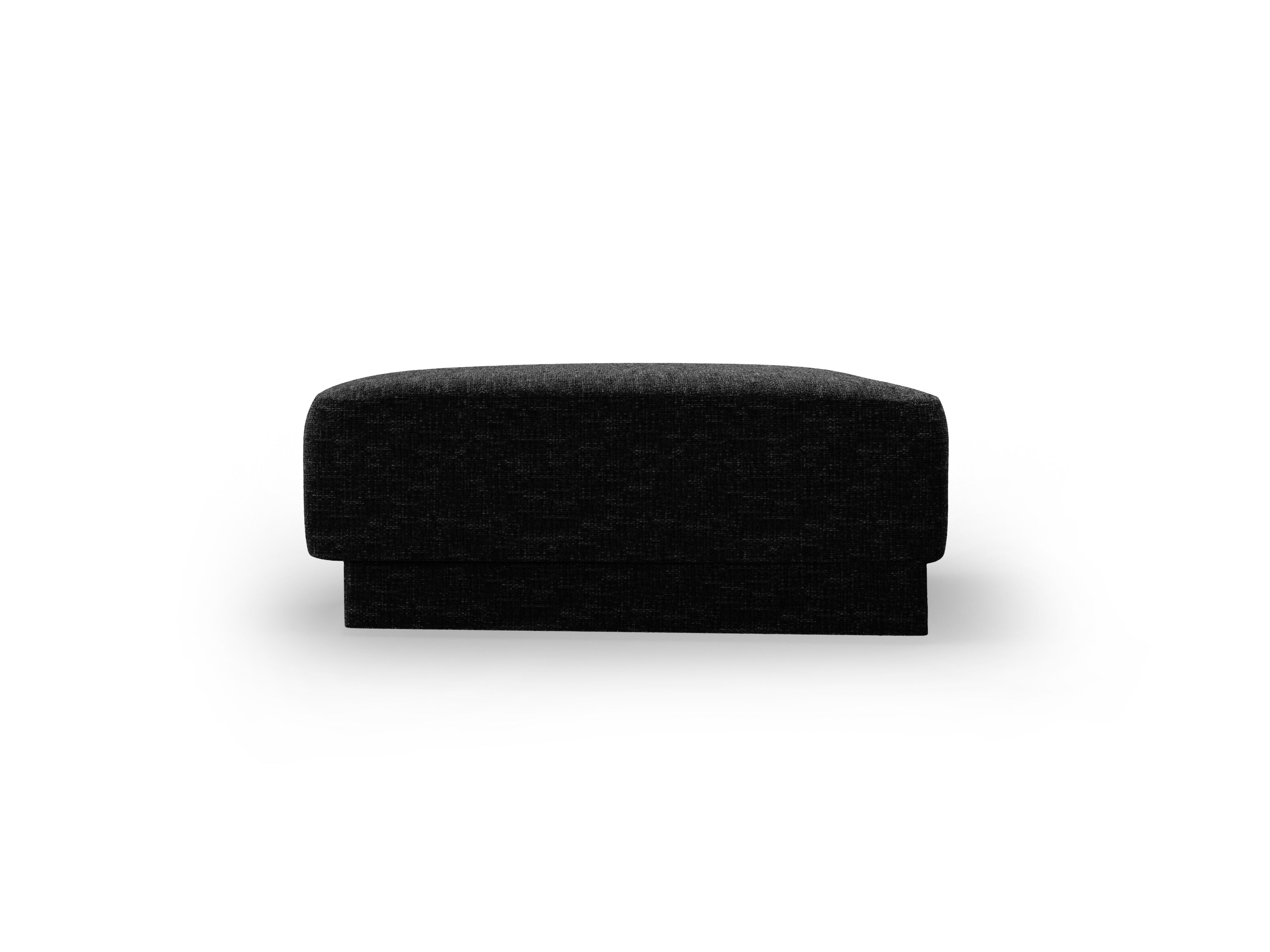 Puff / module MILEY black chenille