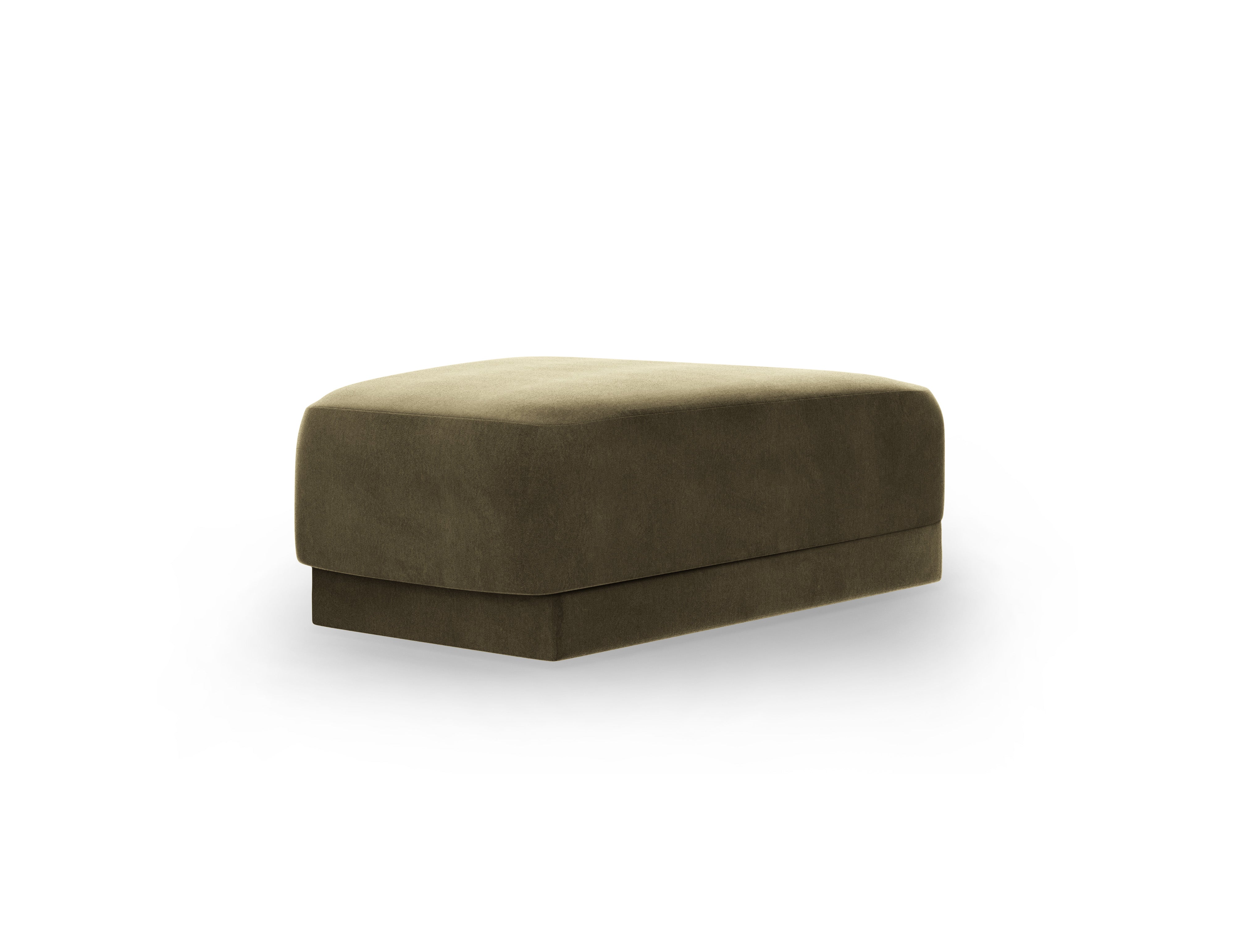 Puff / velvet module MILEY green