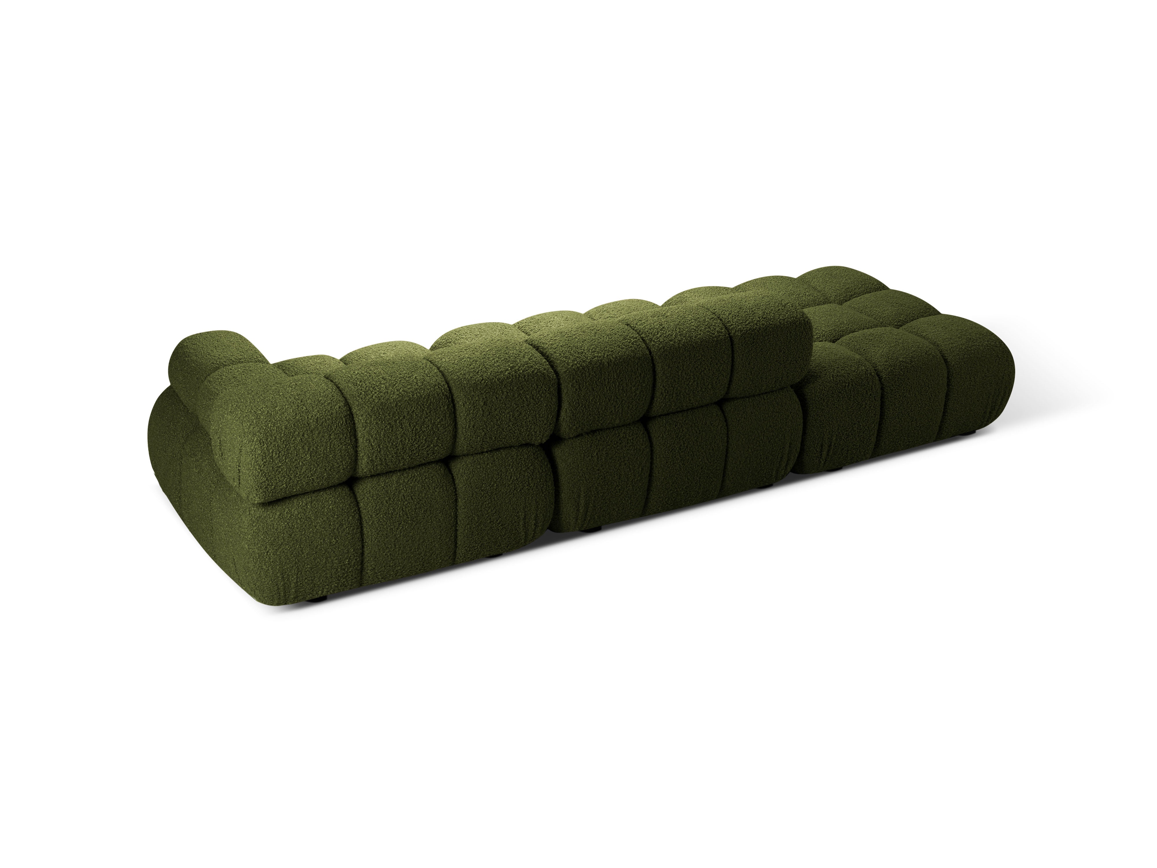 Modulaire open linker BELLIS bank in groene boucle