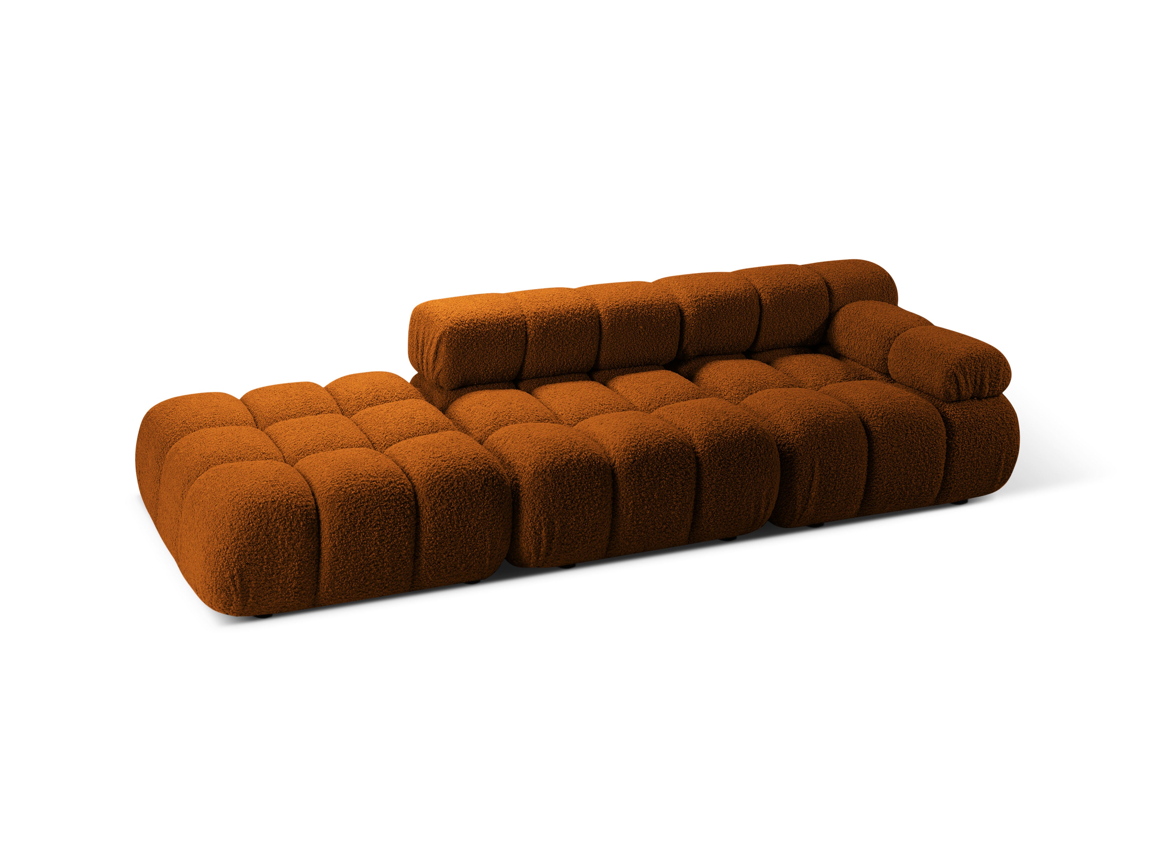 Modulaire open linker BELLIS bank in baksteen boucle