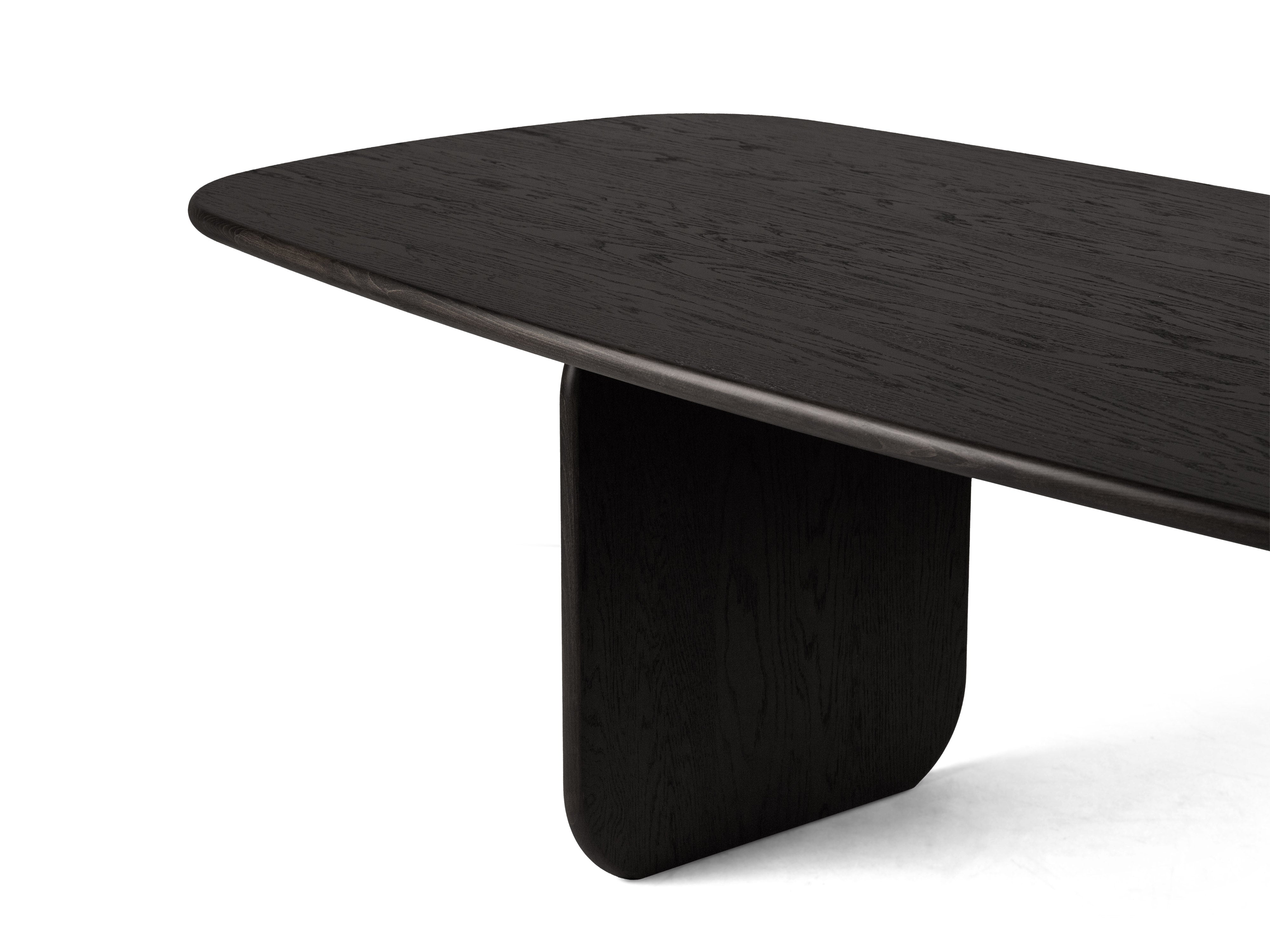 tafel LANA zwart eiken