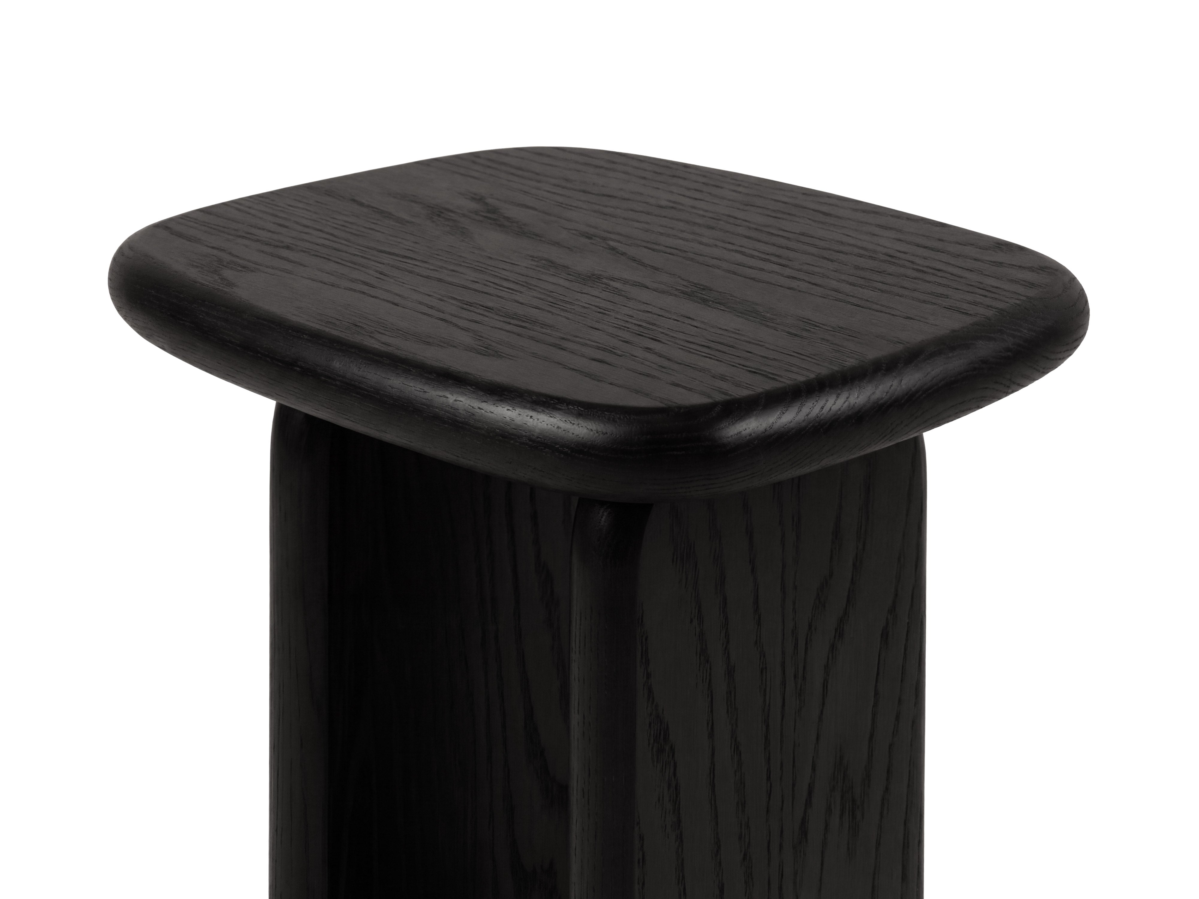 zijtafel LANA zwart eiken