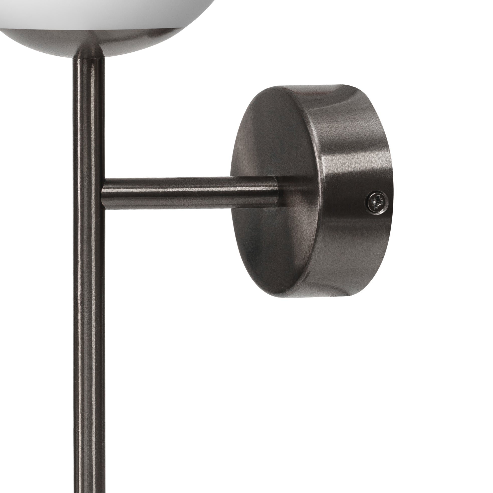 MIJA DECO brushed titanium wall lamp