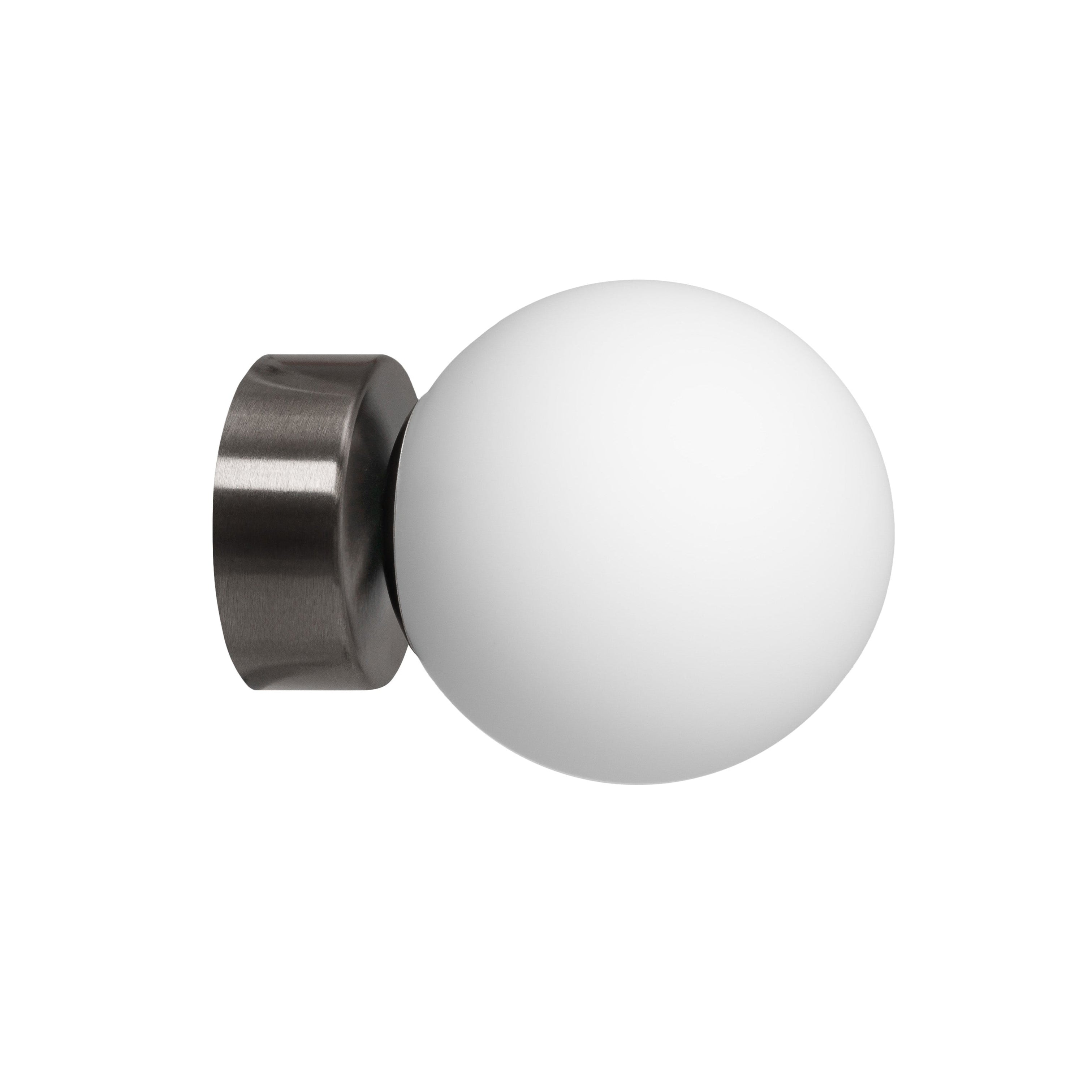 MIJA wall lamp brushed titanium