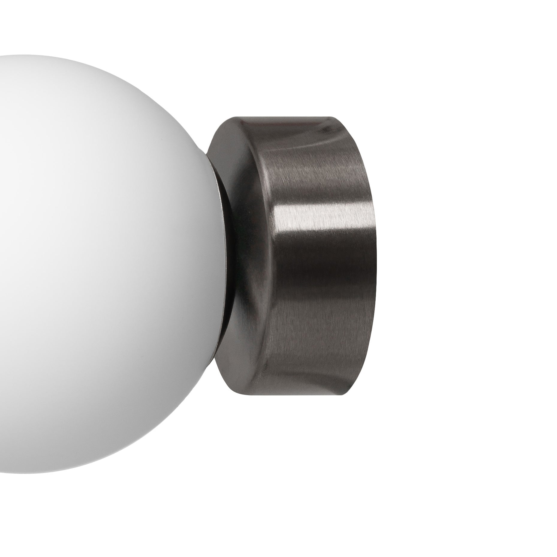 MIJA wall lamp brushed titanium