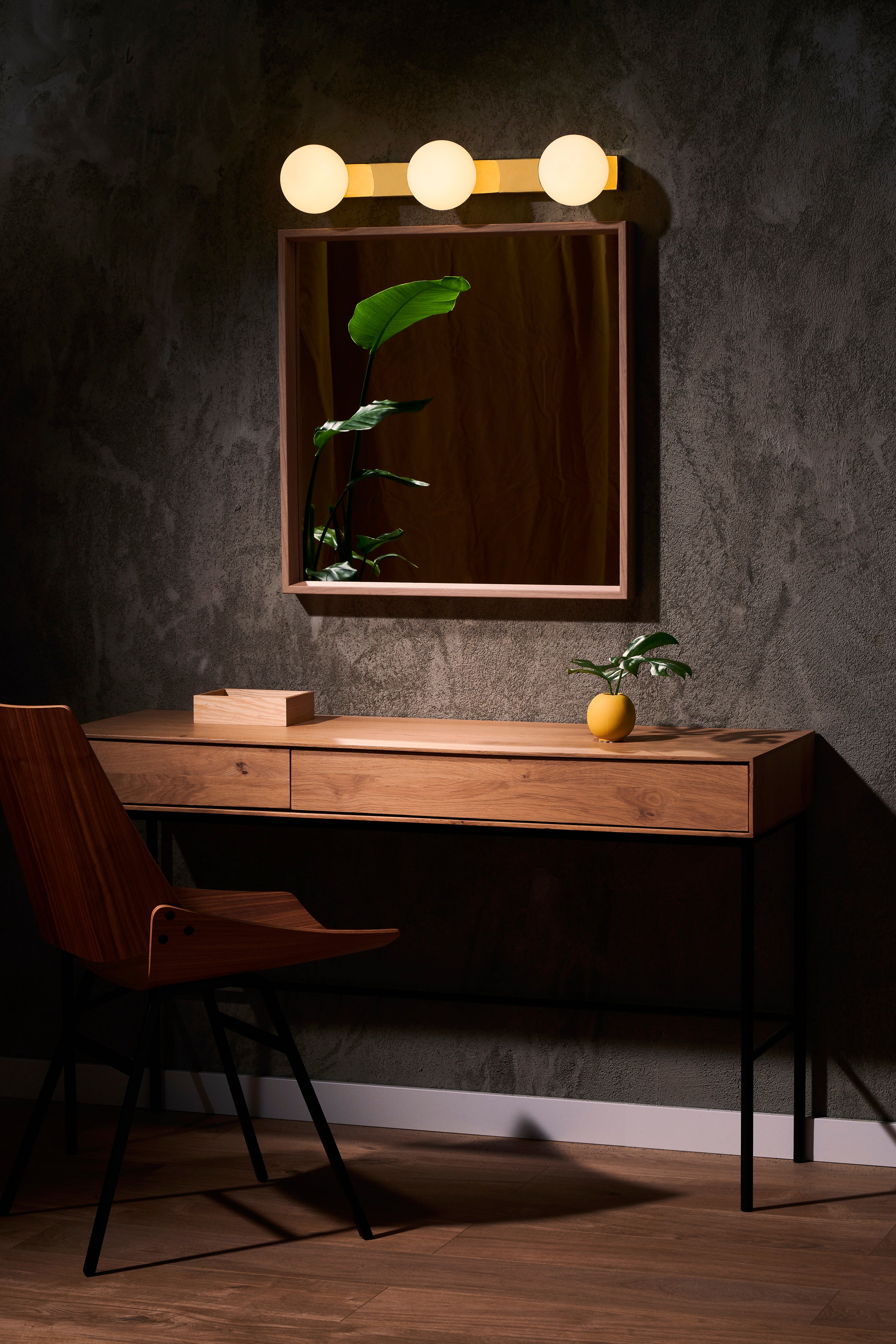 Wandlamp MIJA chroom