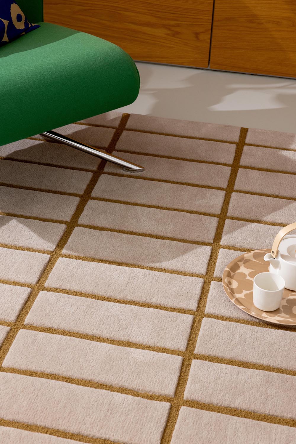 Tiliskivi rug bronze yellow beige