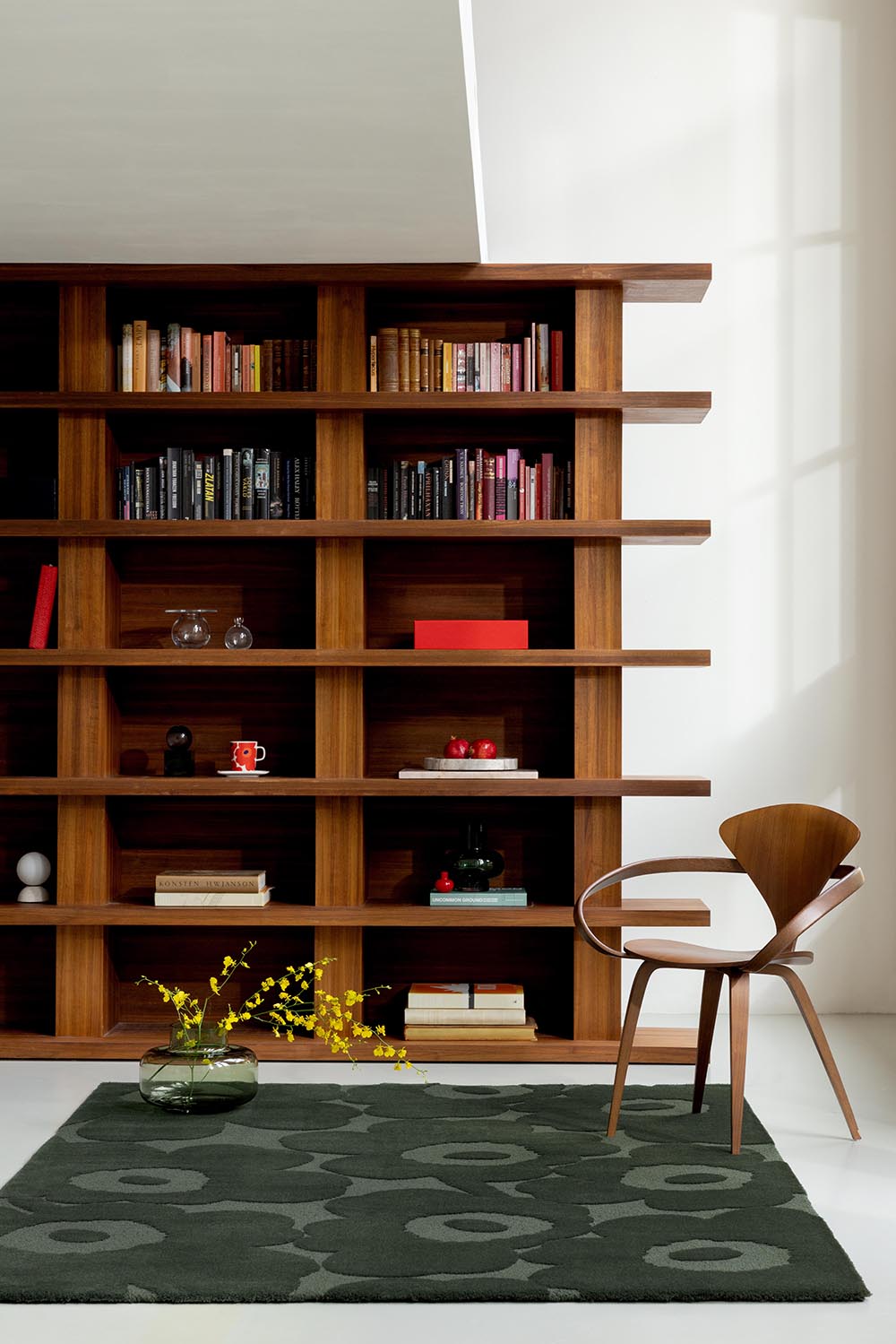 Wollen tapijt UNIKKO groen