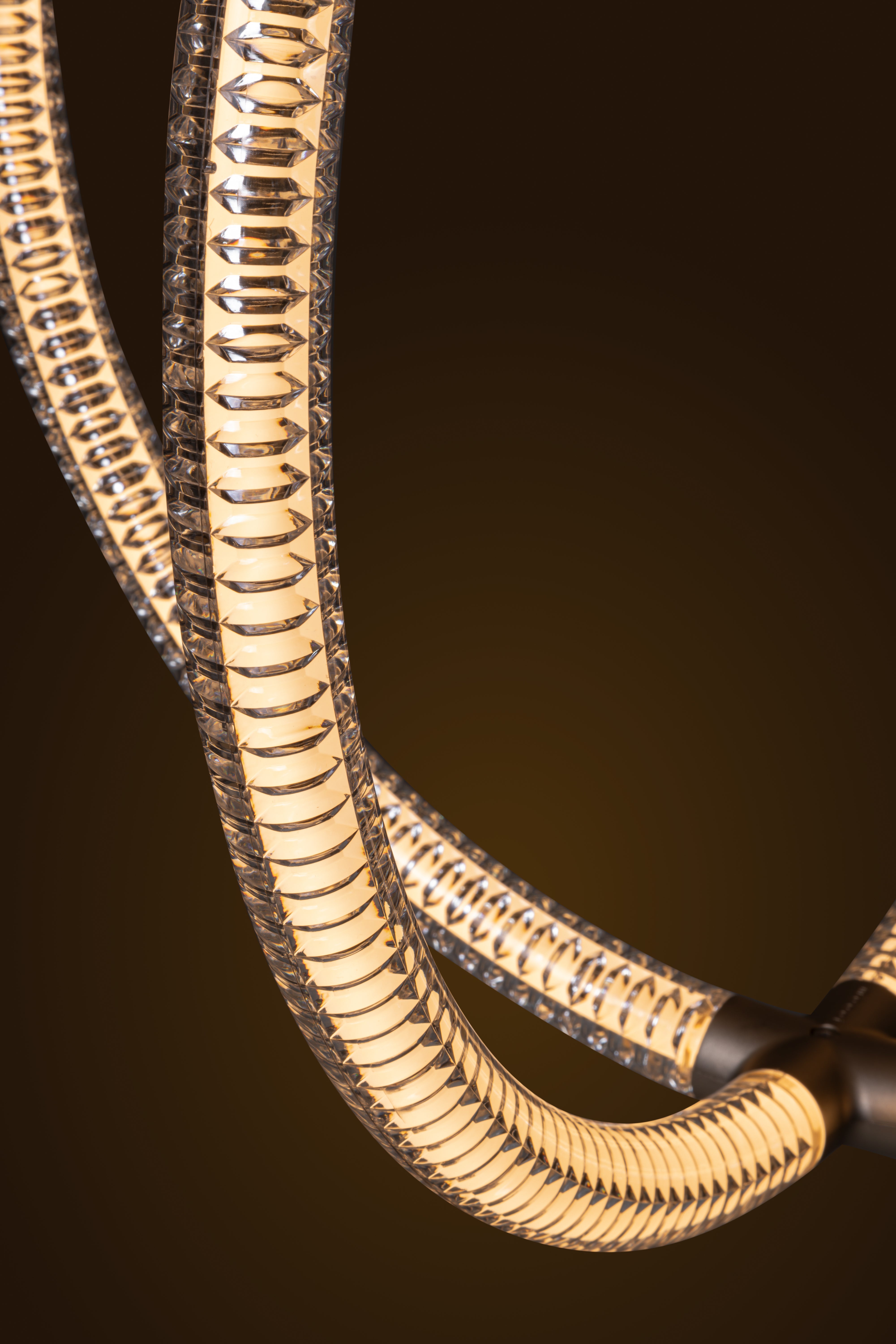 Hanglamp LUMINORA doorzichtig