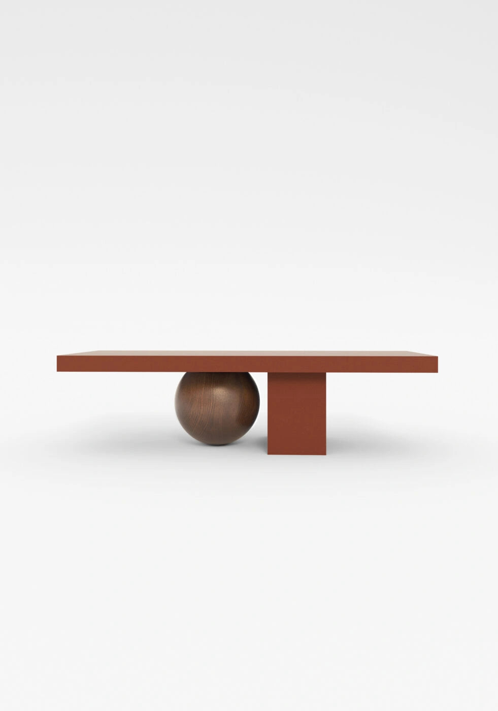 Koffietafel MOORT staal en hout