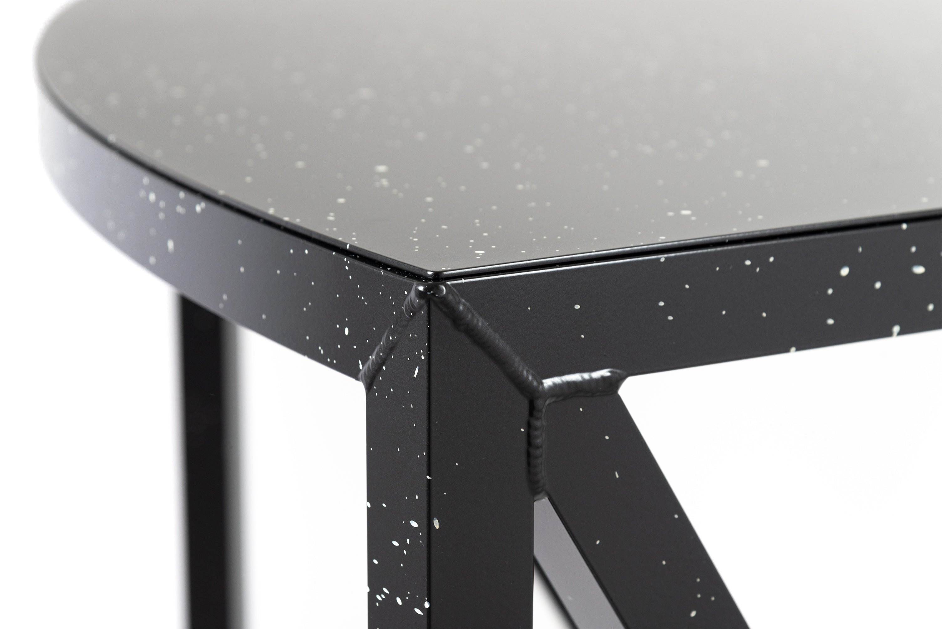 Bureau BUREAURAMA zwart met wit