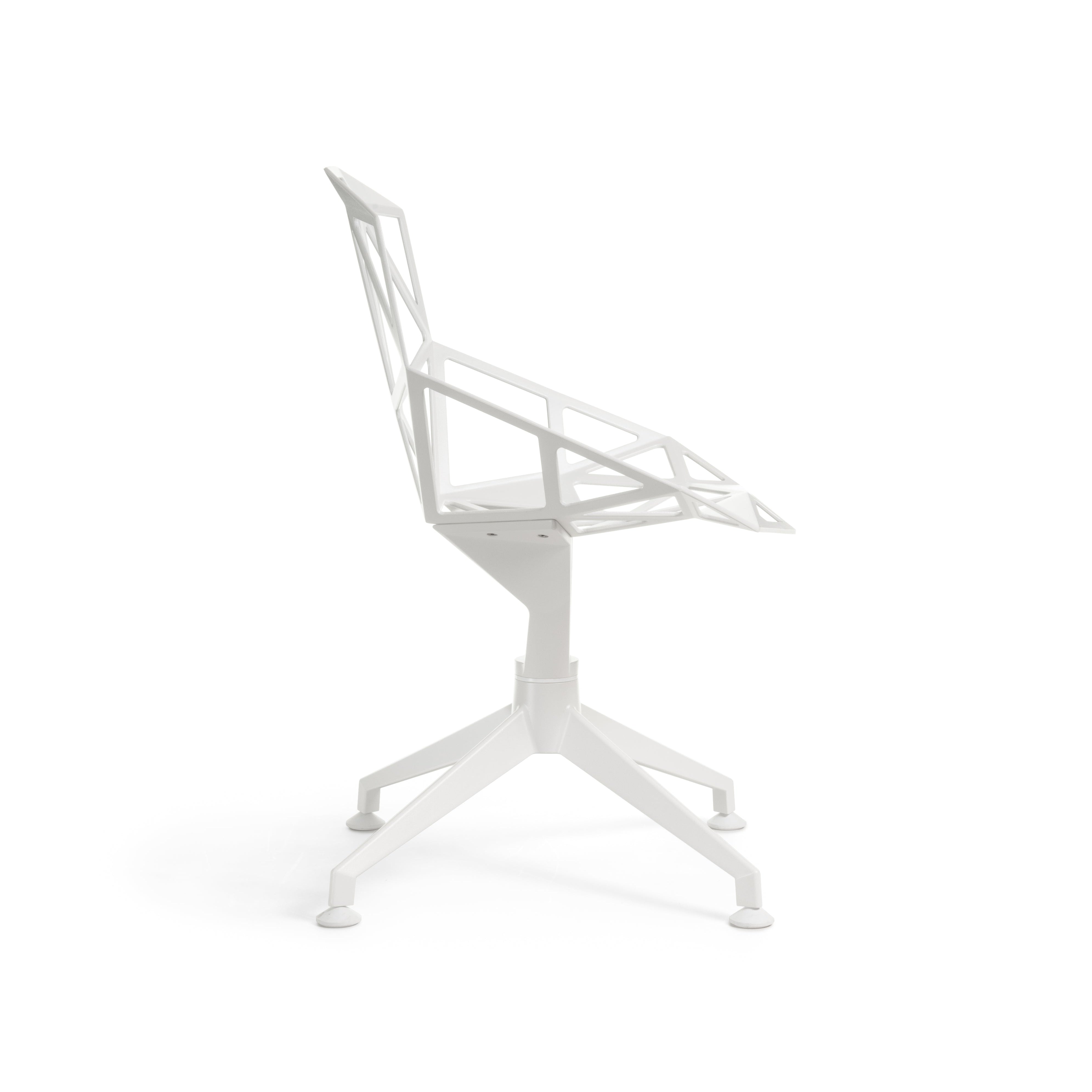 Draaistoel CHAIR_ONE_4STER wit