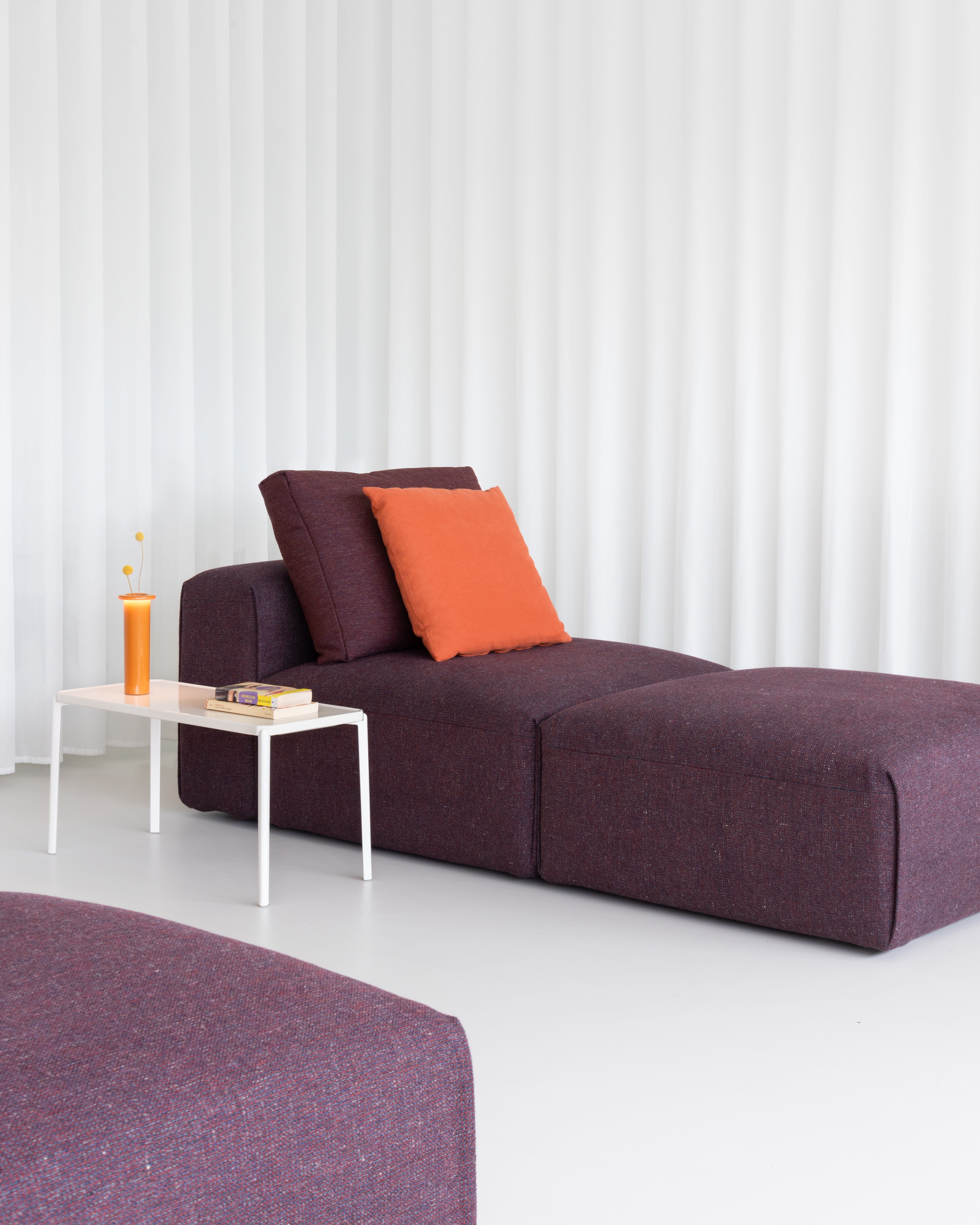 Couchtisch TAMBOUR grüner Beton