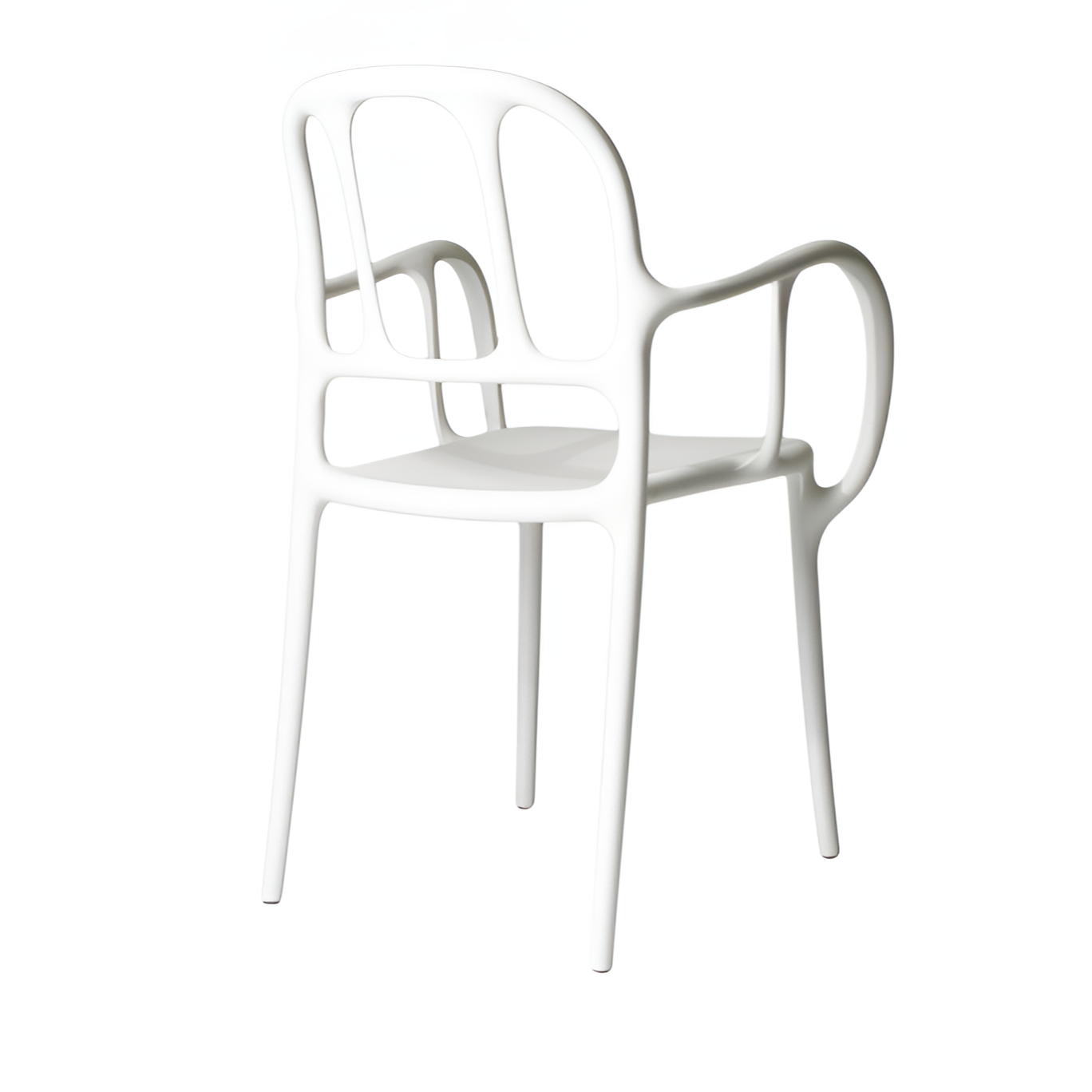 Buitenstoel MILA wit