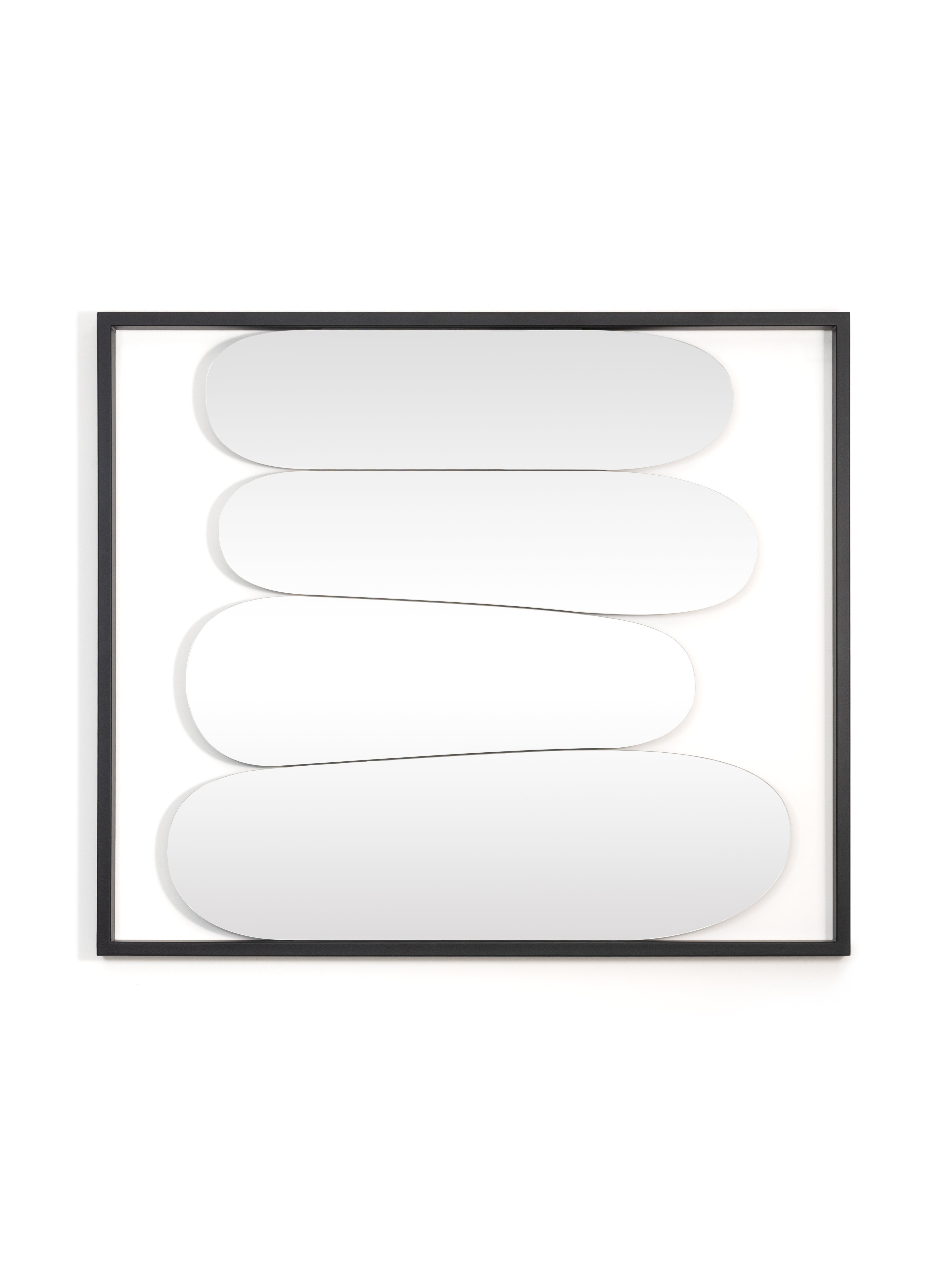 MORPHED Wandspiegel schwarz