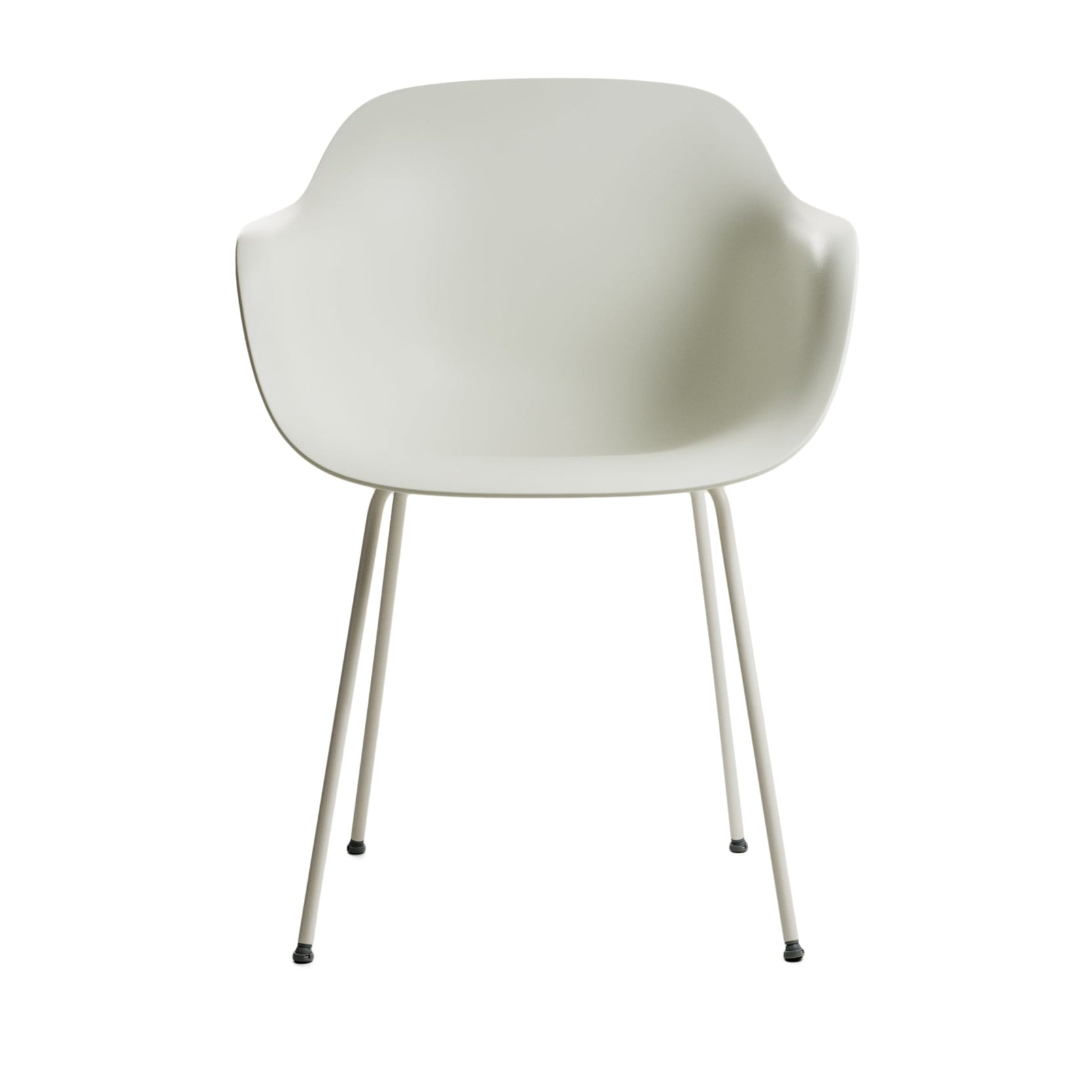 Fotel SUBSTANCE wit met metalen basis