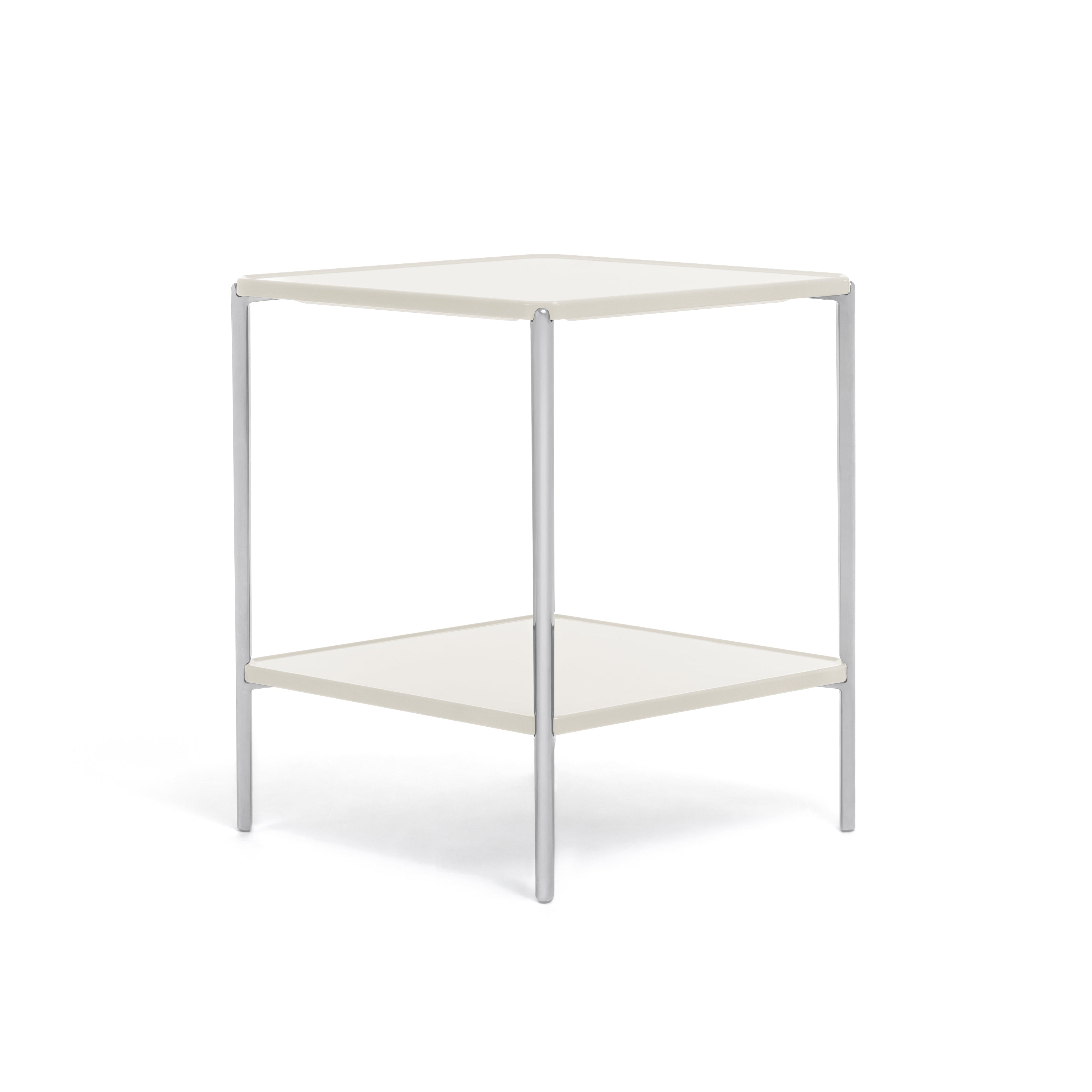 TAMBOUR cream concrete shelf