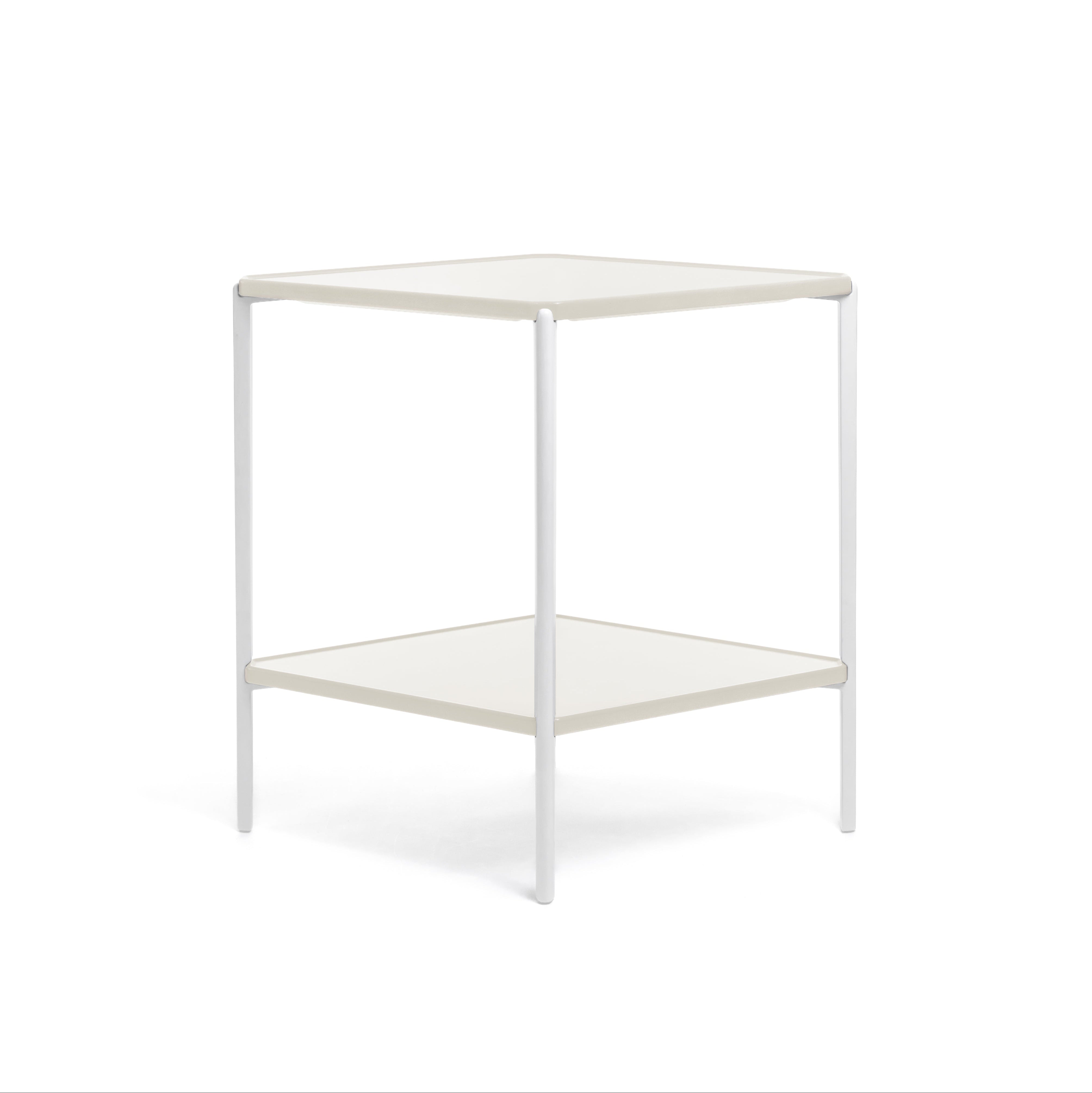 TAMBOUR cream concrete shelf