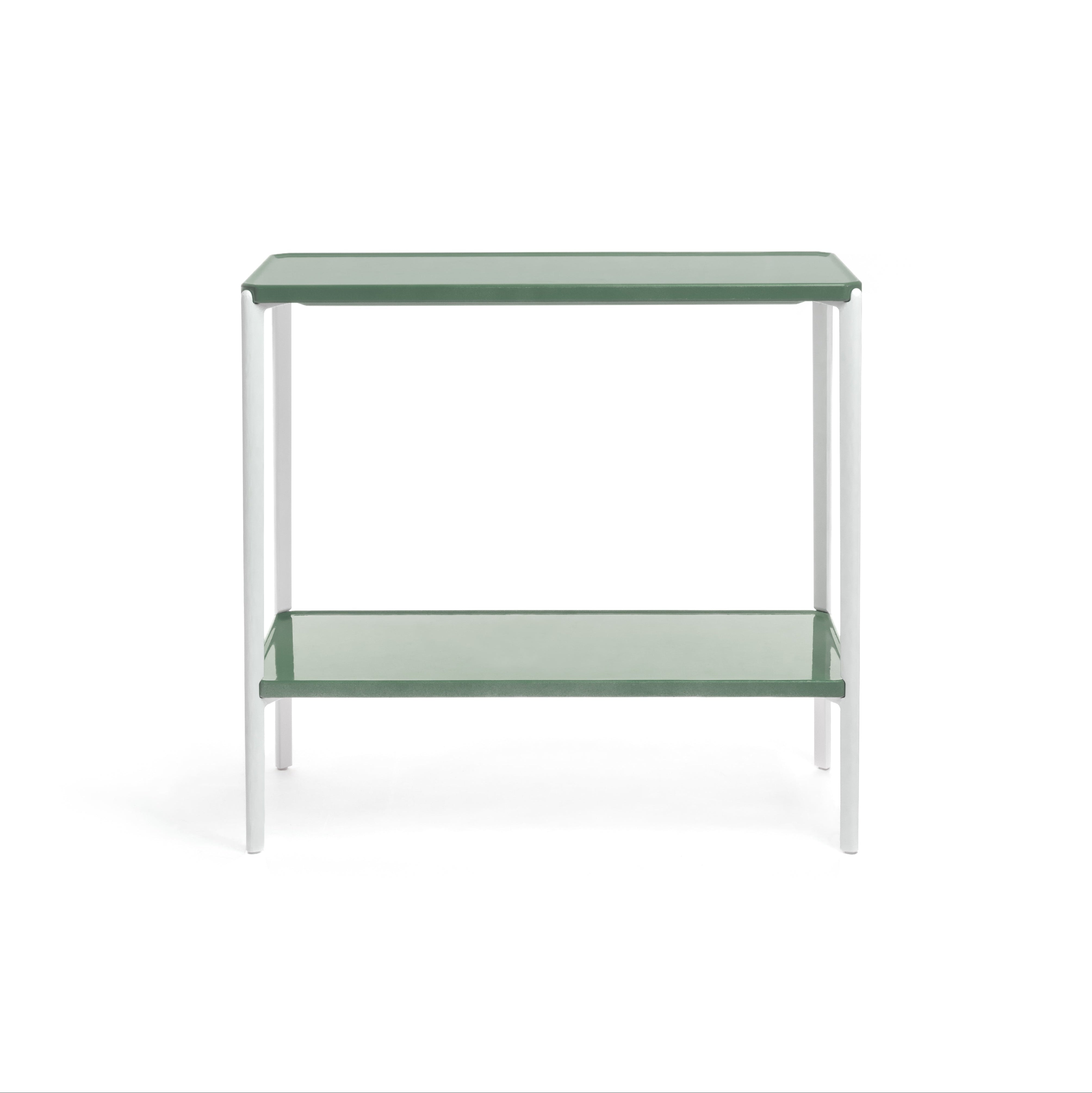 TAMBOUR shelf green concrete