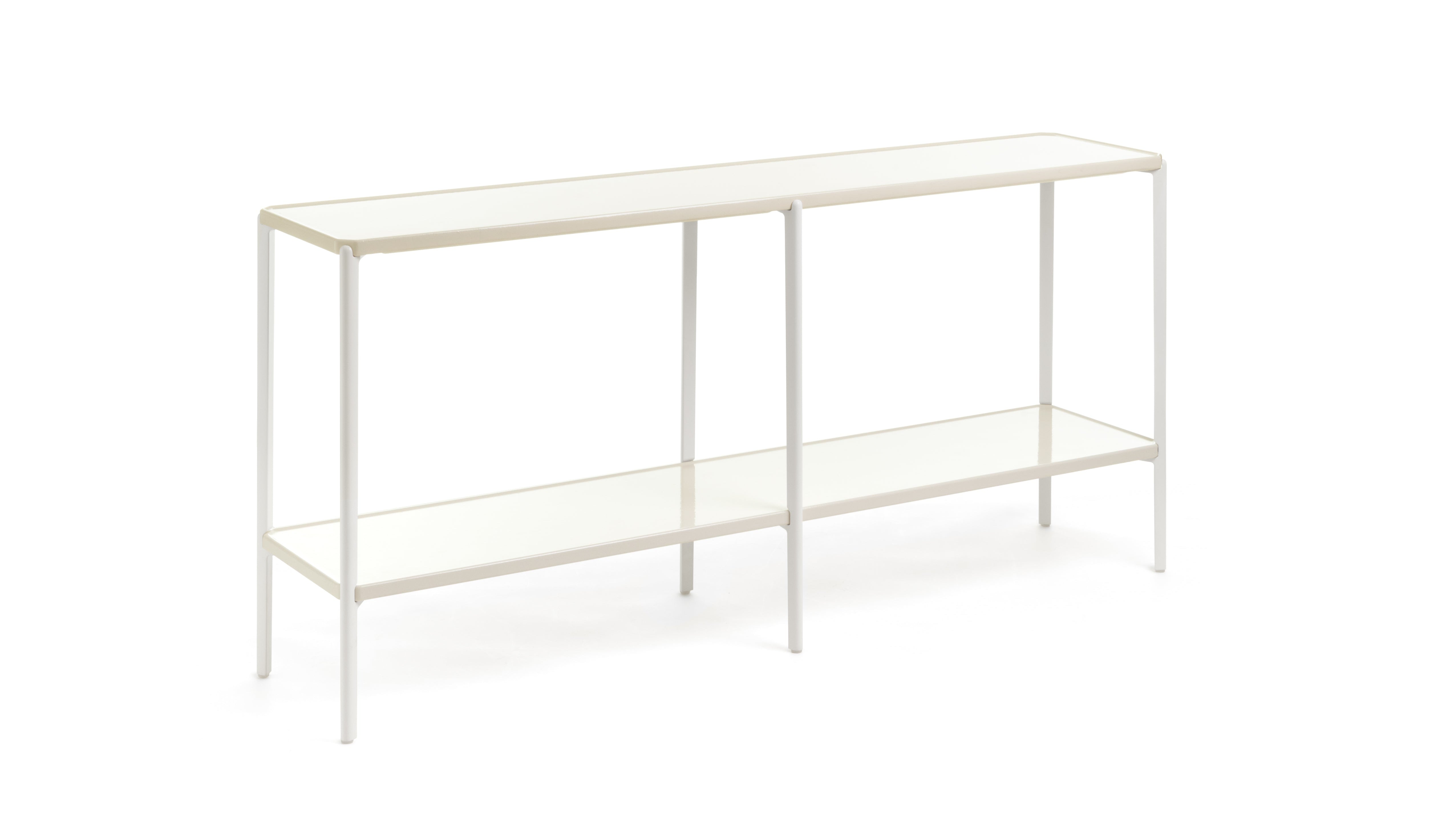 Double shelf TAMBOUR cream concrete