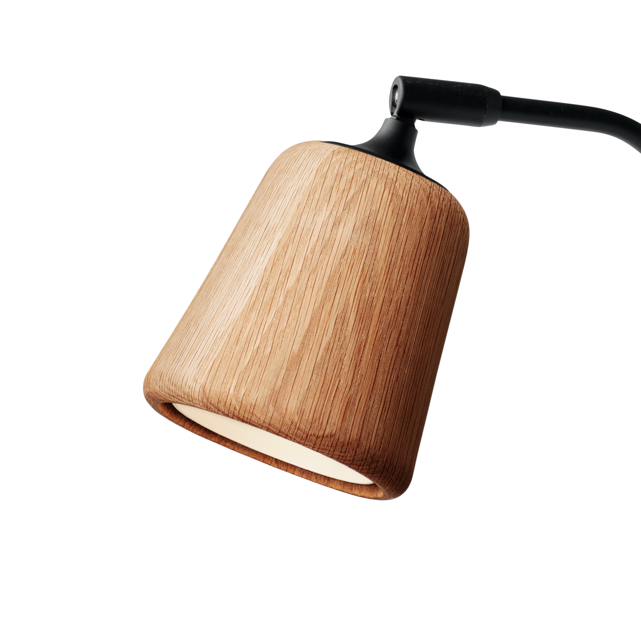 Schreibtischlampen -Eichenmaterial