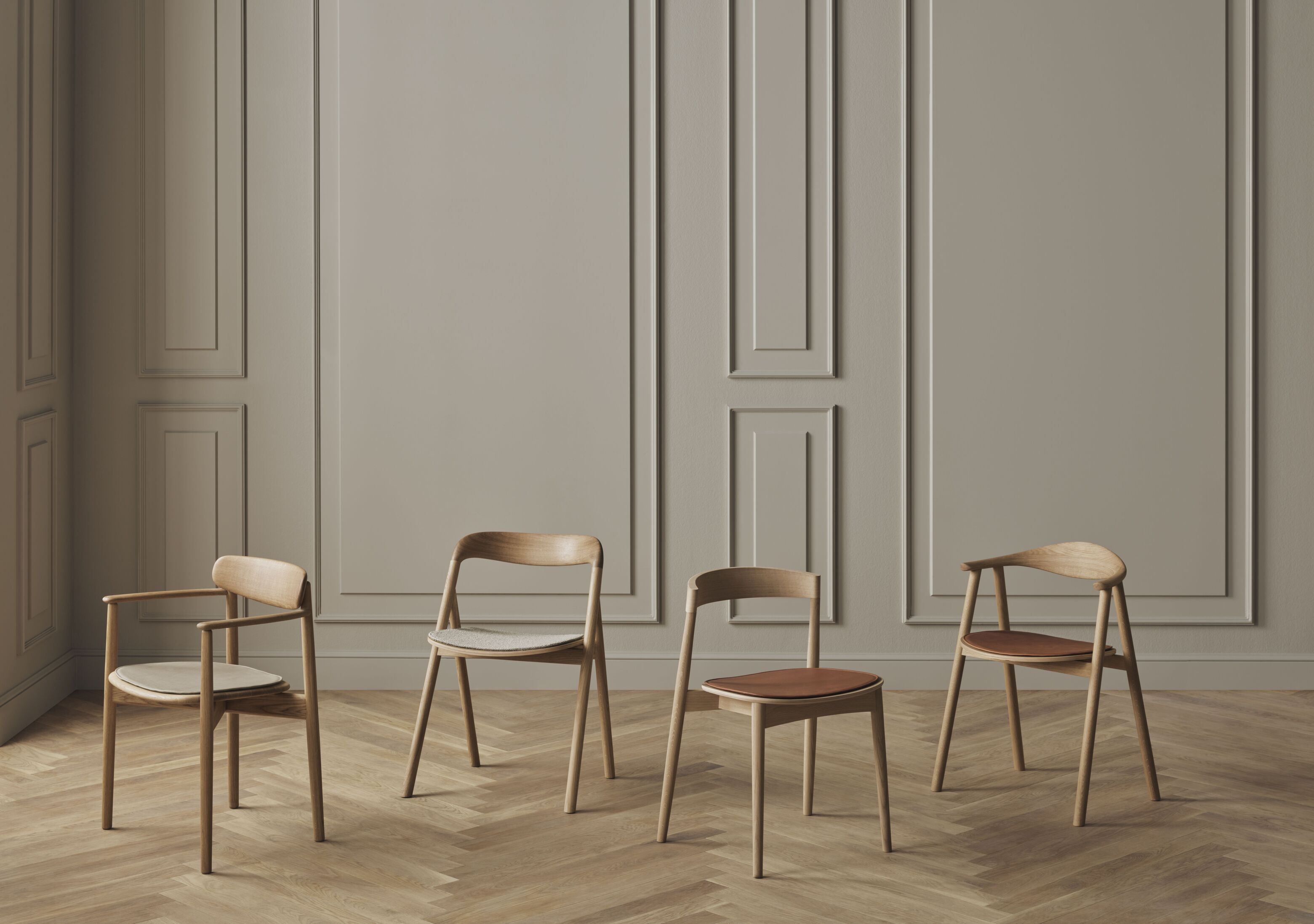 Fusion Stuhl Eiche Holz verschmelzen