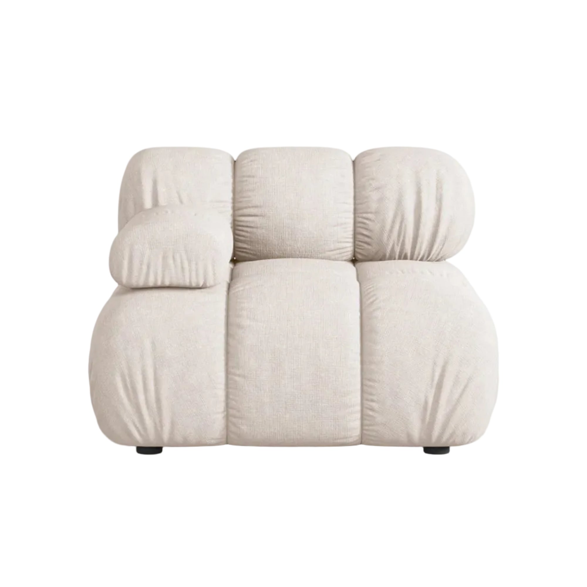 Modulaire bank BELLIS - linker module in beige