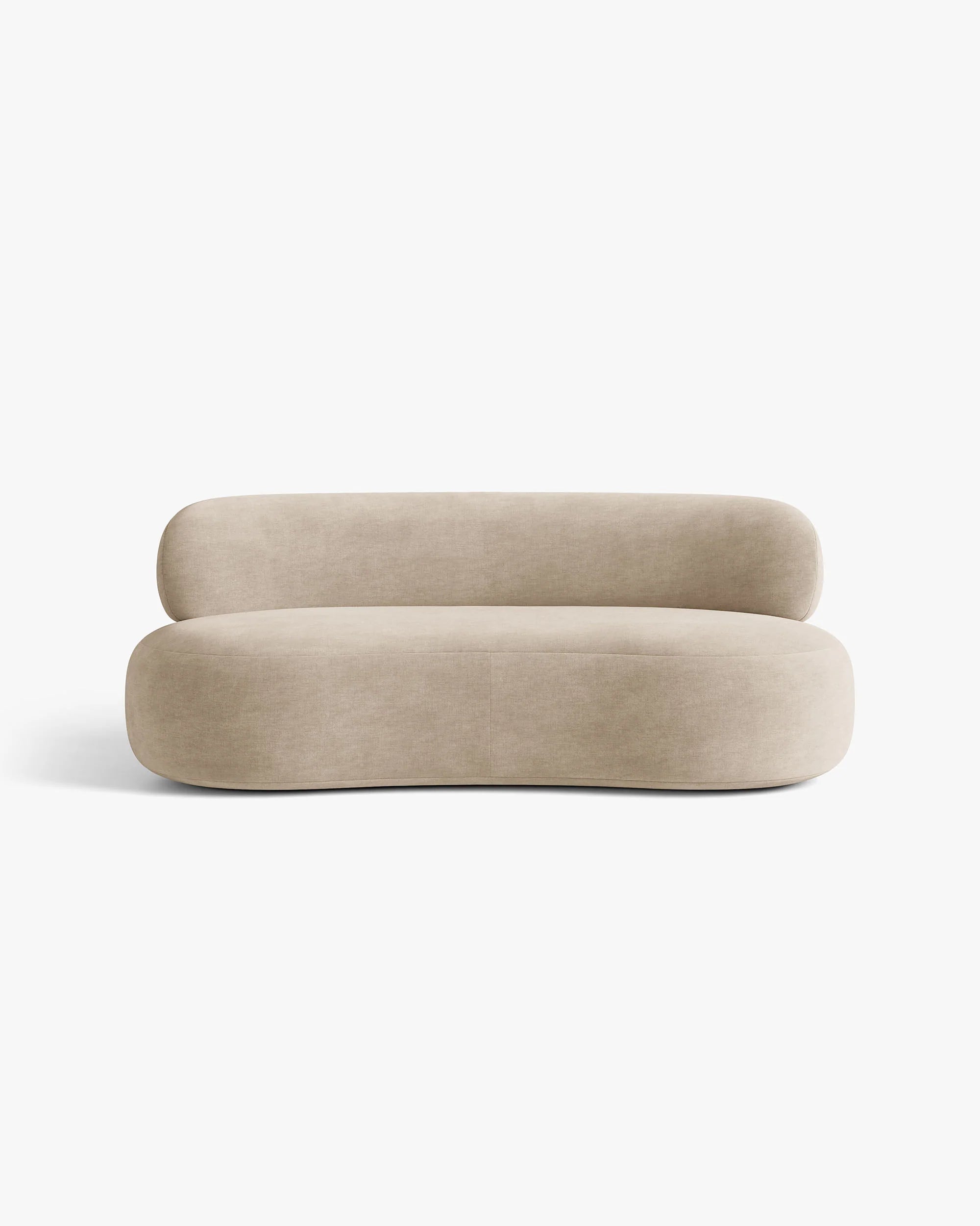 Sofa 3-zits AURA beige chenille