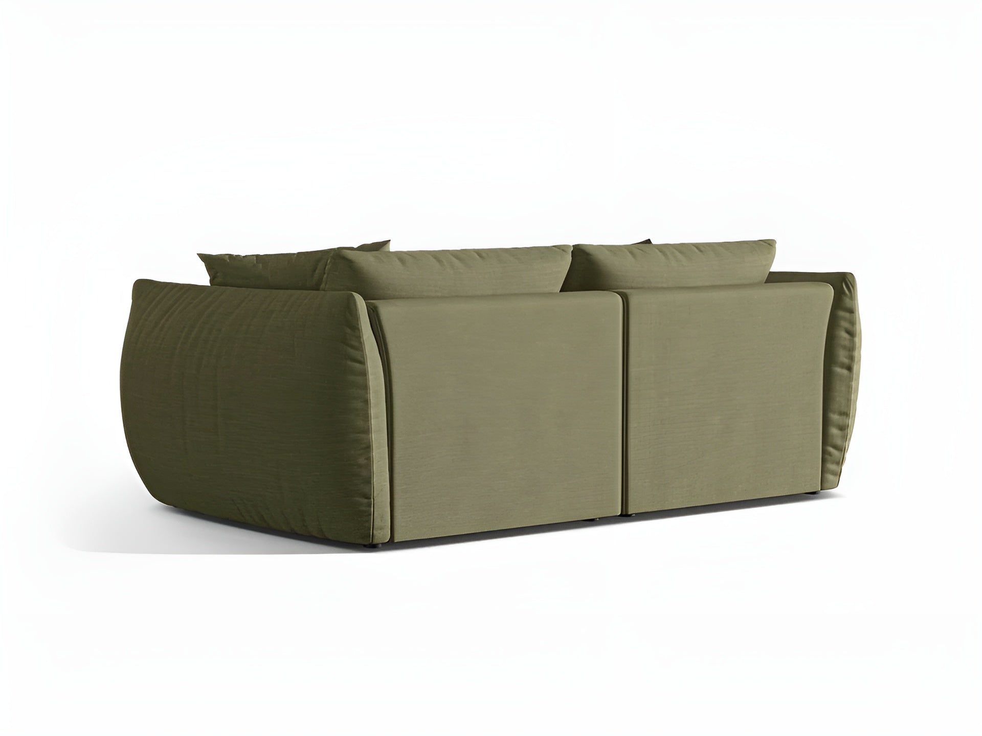 Sofa 3-Sitzer CHRIS hellgrüner Chenille